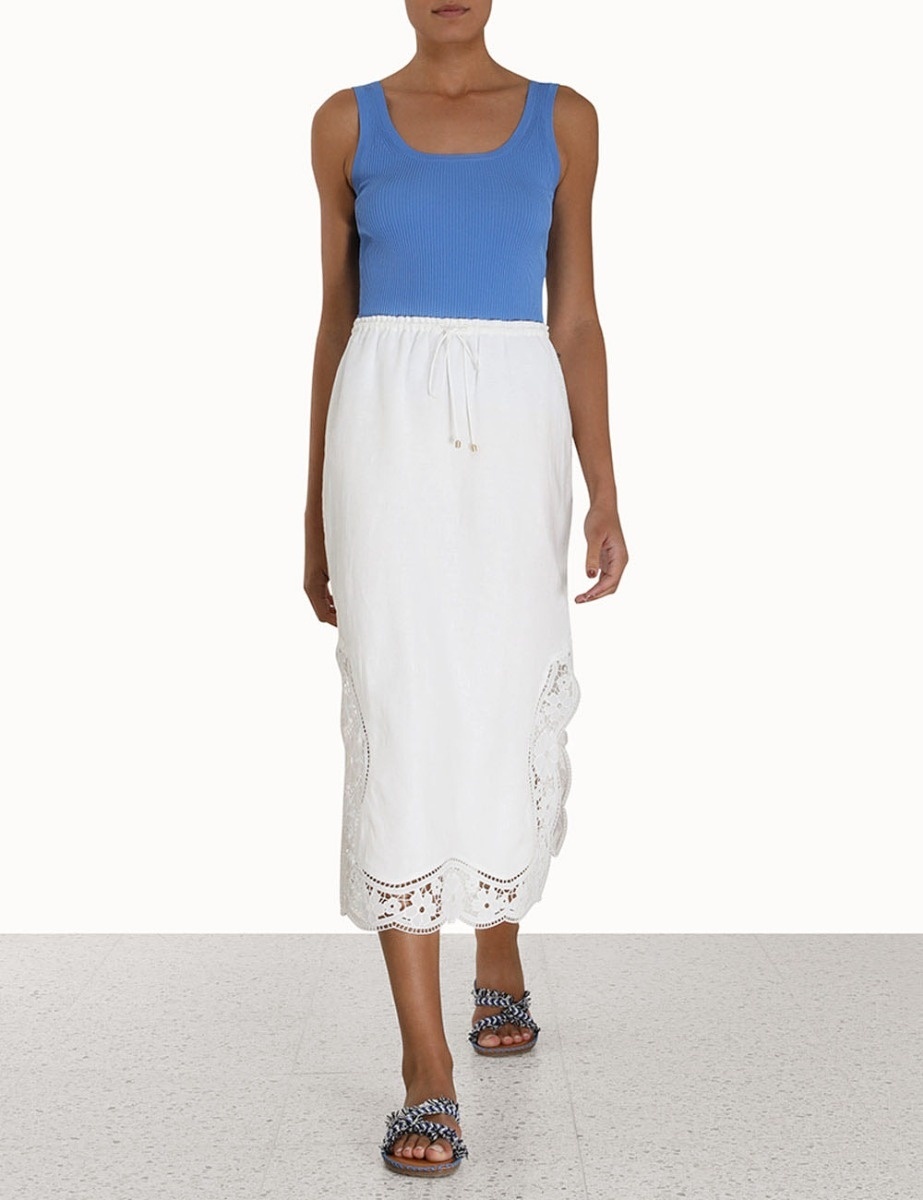 HALCYON BRODERIE SKIRT - 7