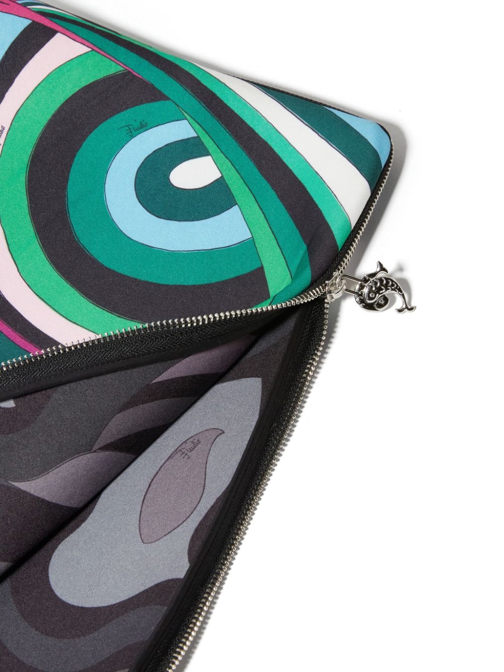 Marmo-print laptop case - 5