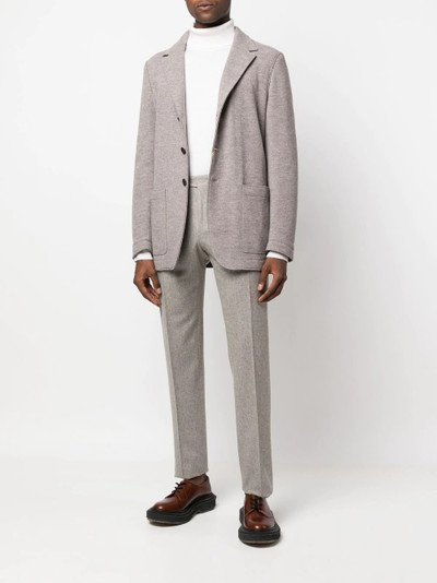 Canali single-breasted wool blazer outlook