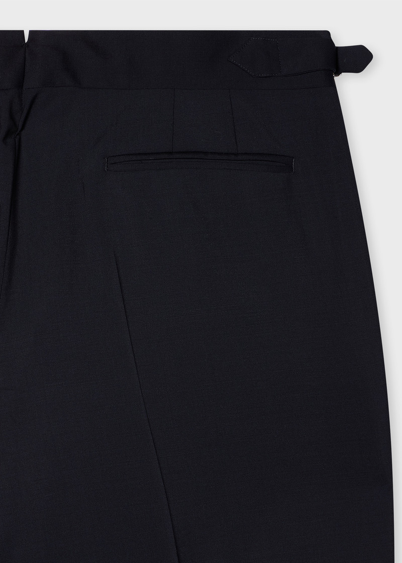 Navy Wool-Mohair Evening Suit 6