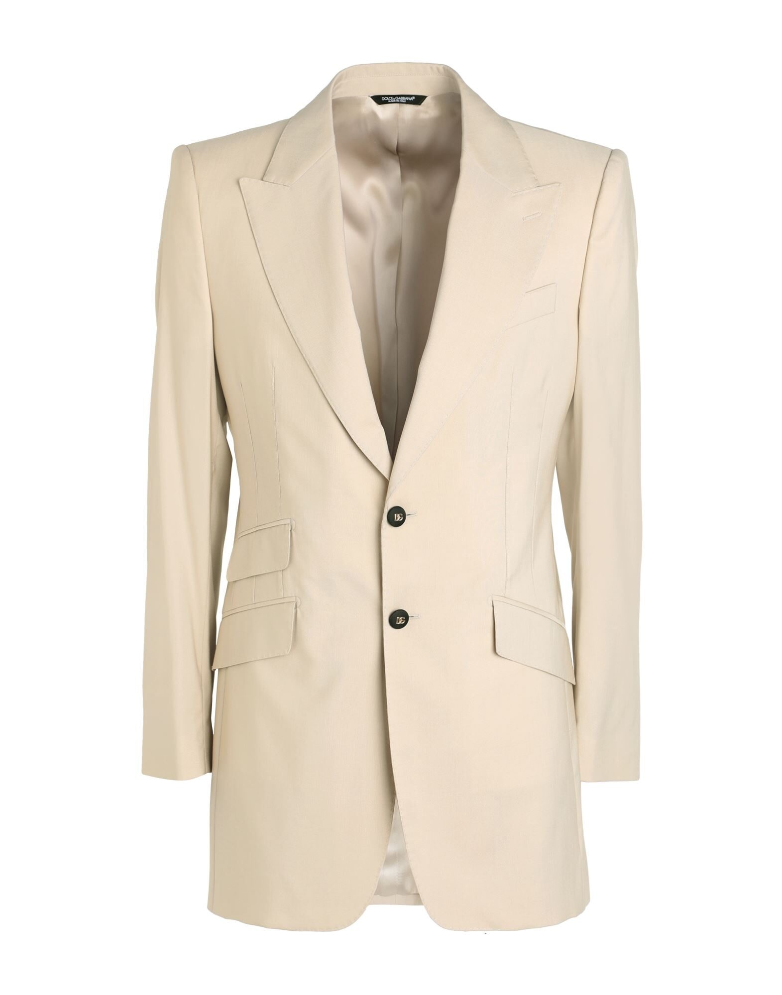 Beige Men's Blazer - 1