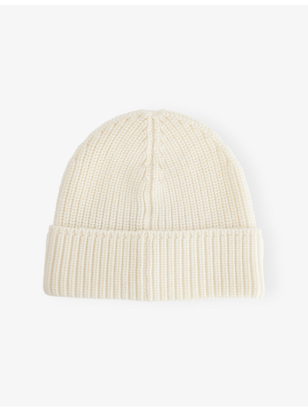 Rib Toque Brand-Patch Wool Beanie - 3