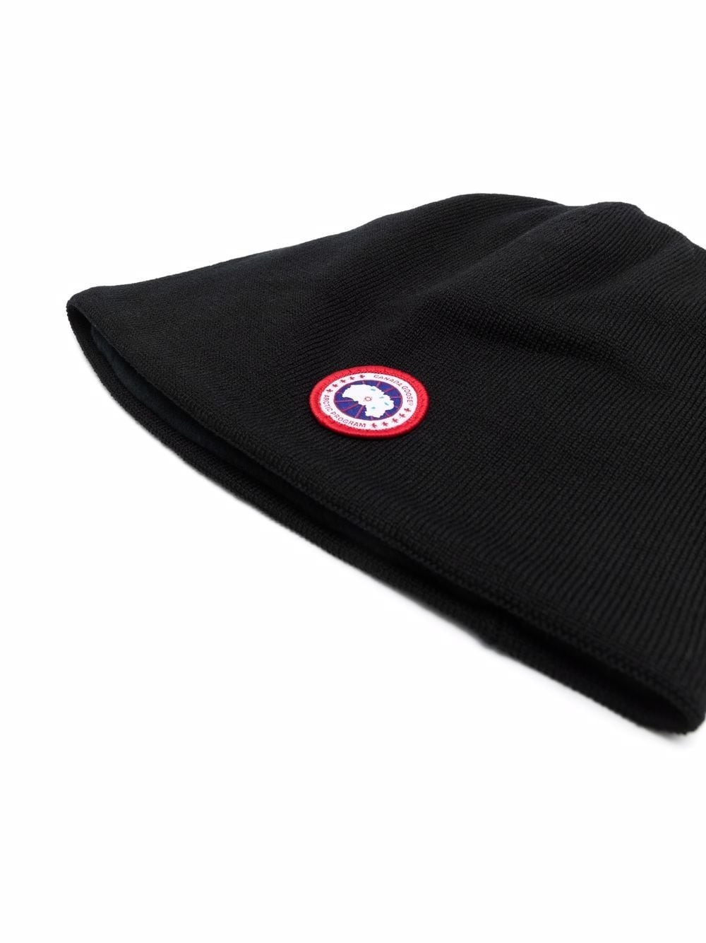 logo-patch detail beanie - 3