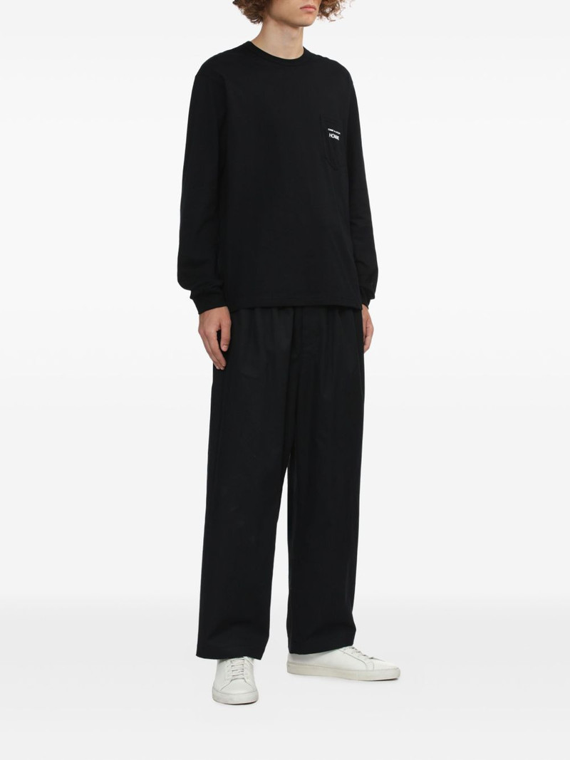 Comme des Garçons Homme pleated-detail trousers outlook