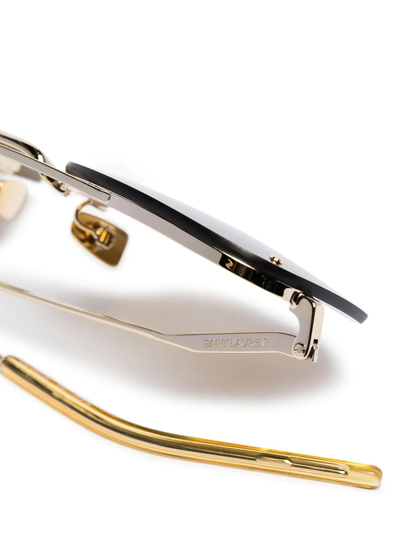 geometric-frame sunglasses 3