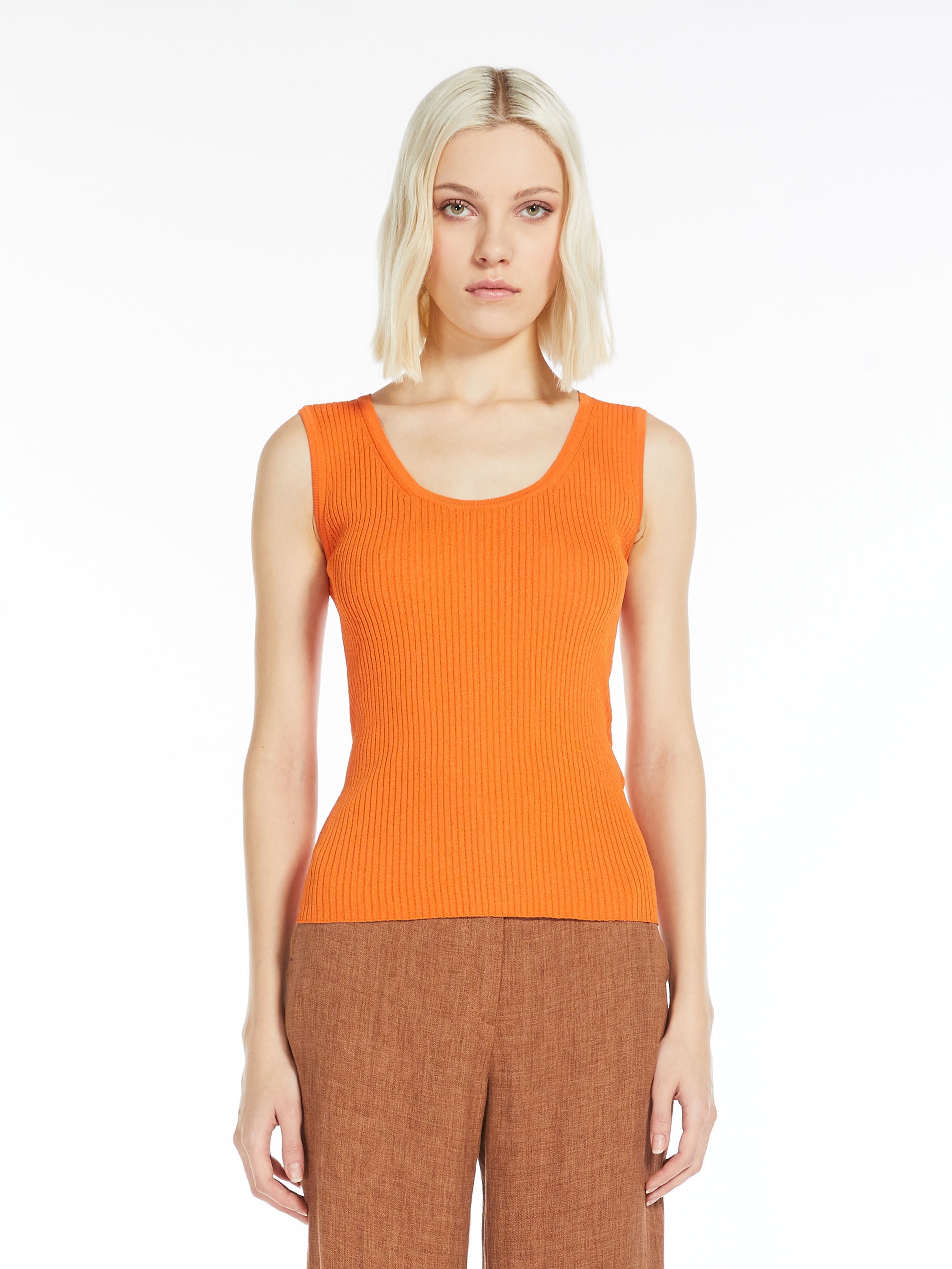 PANDA Rib-knit top - 3