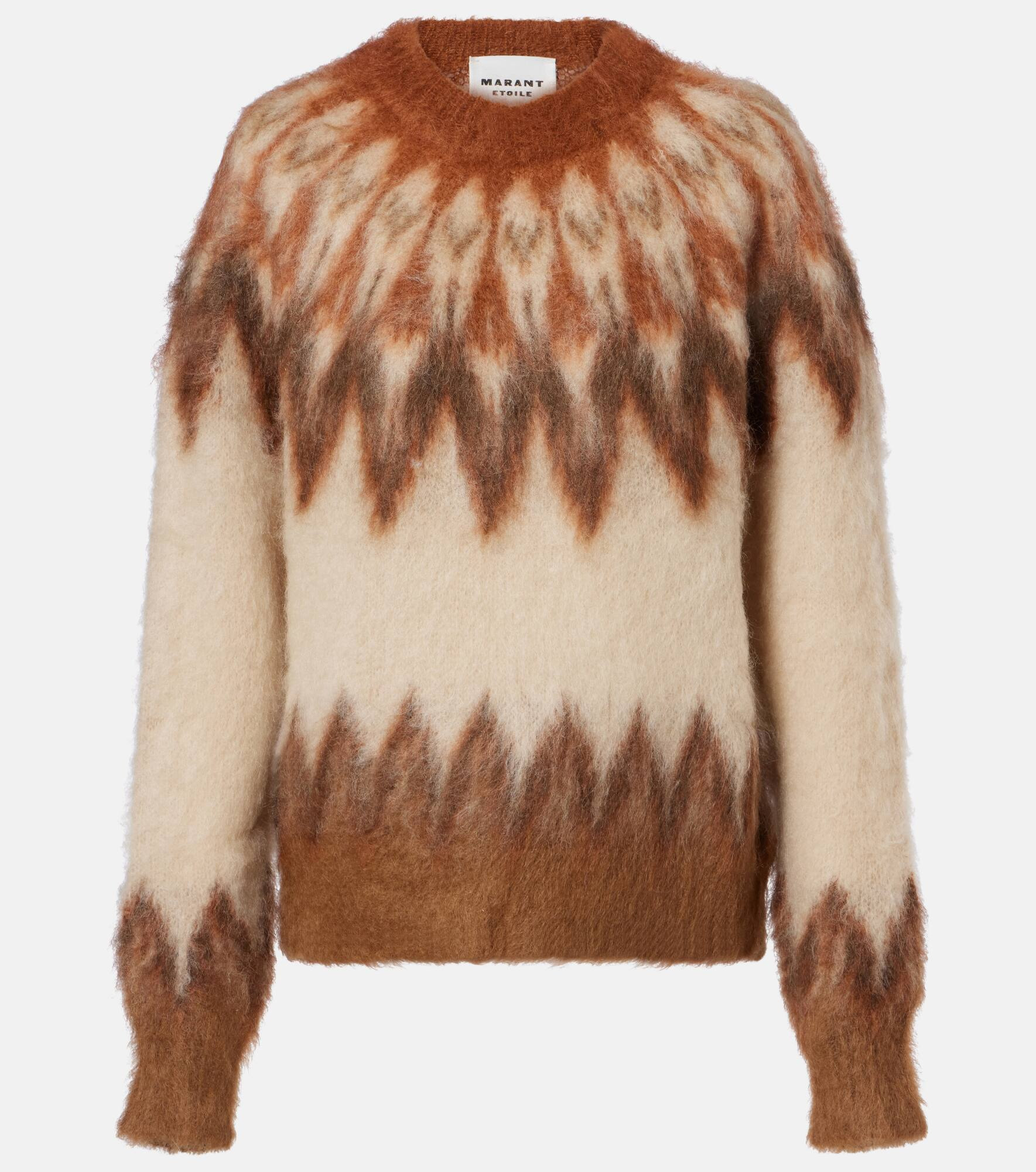 Natania Fair Isle wool-blend sweater - 1