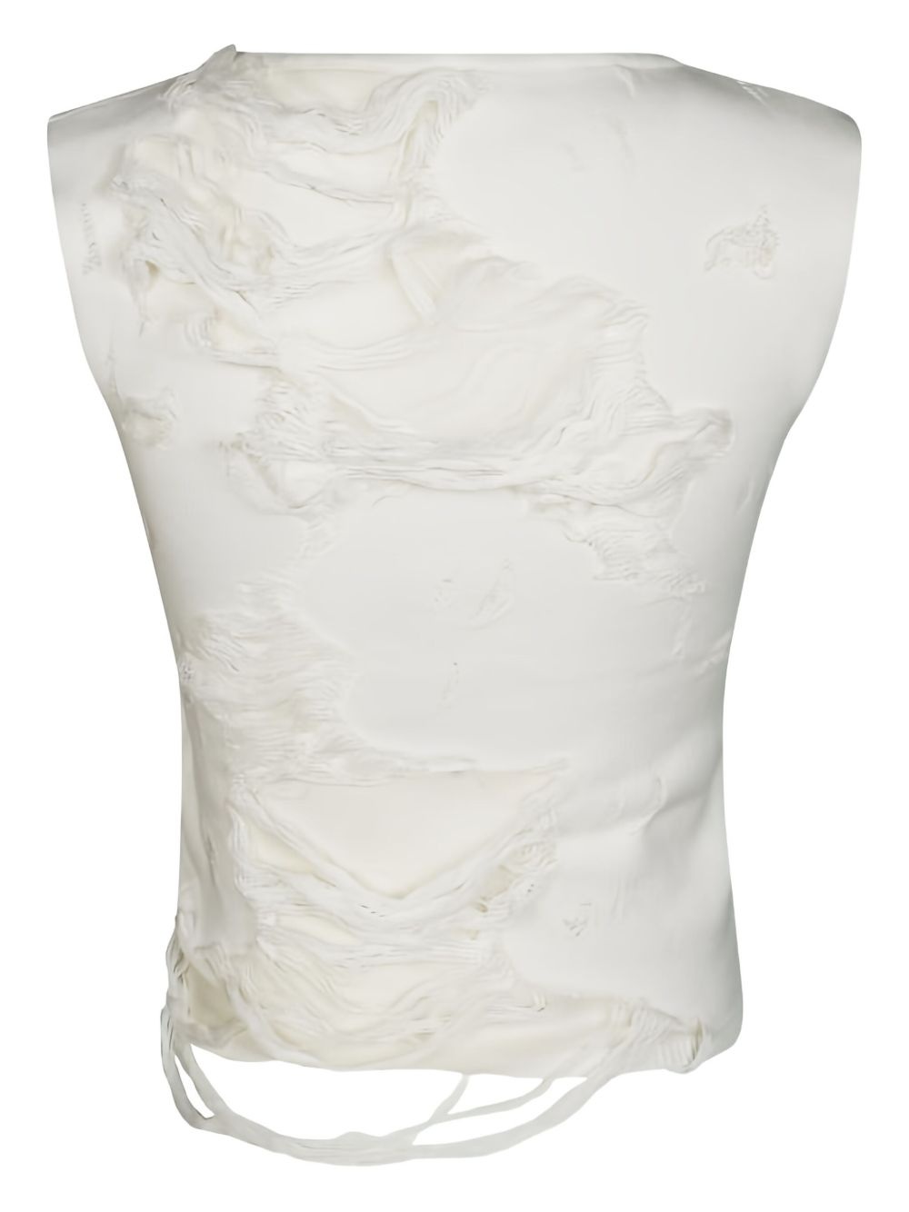 distressed tank top - 2