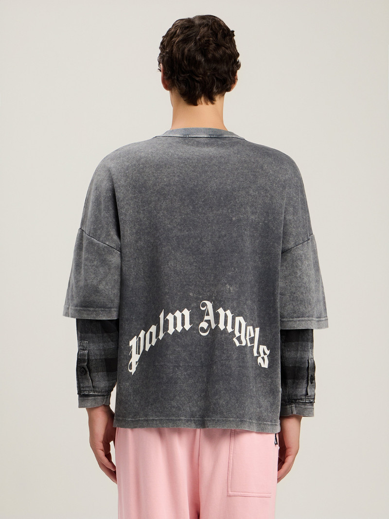 Skull Double Long-Sleeved Shirt 5