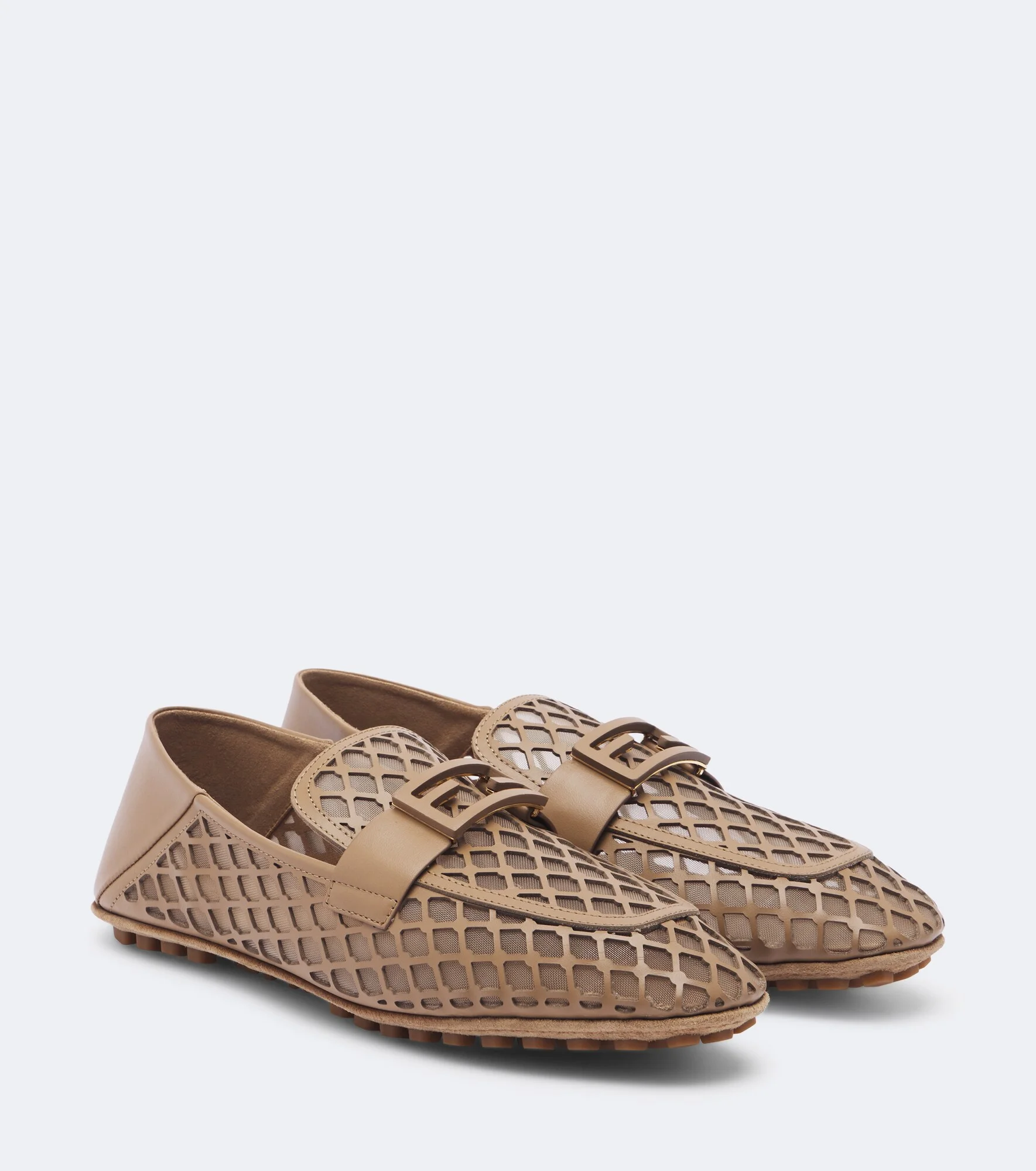 Baguette leather driving shoes - 1