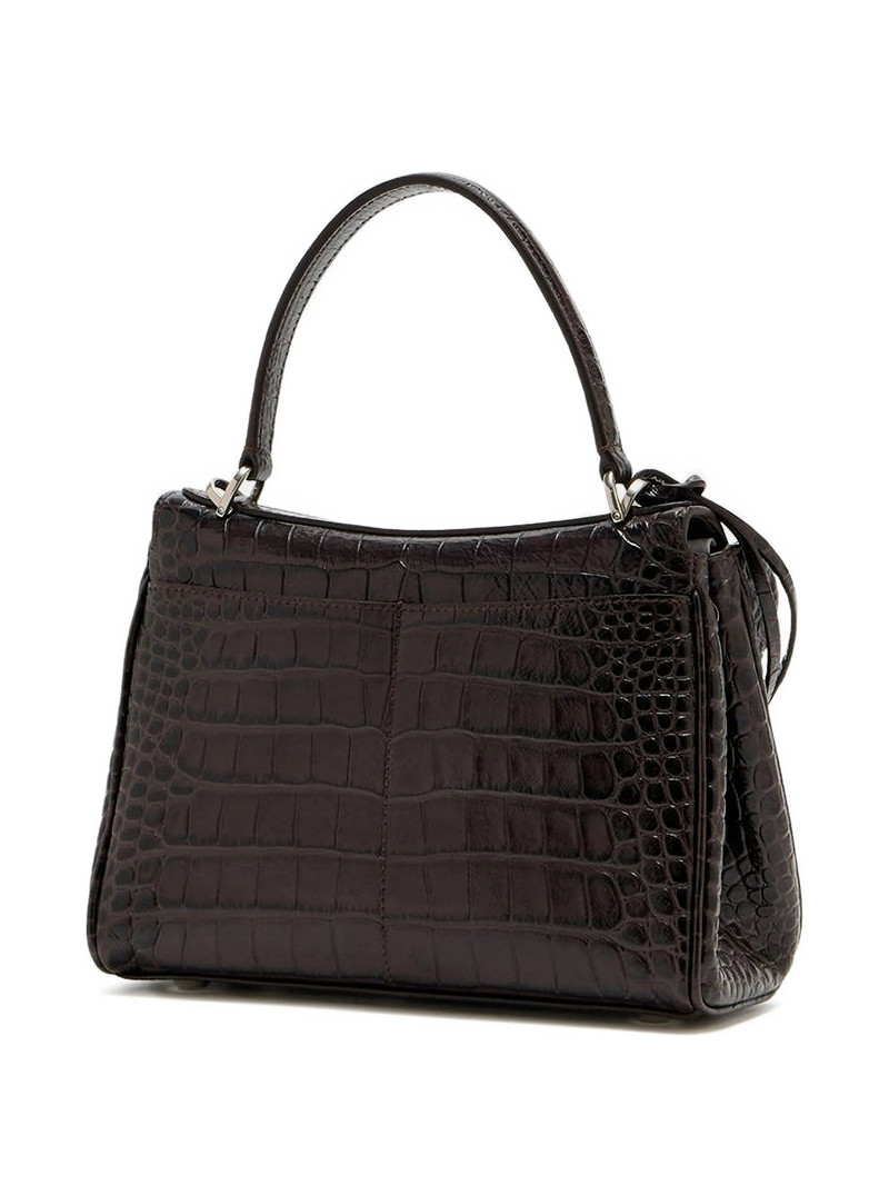Balenciaga Mini Rodeo Crocodile-effect Tote Bag 3