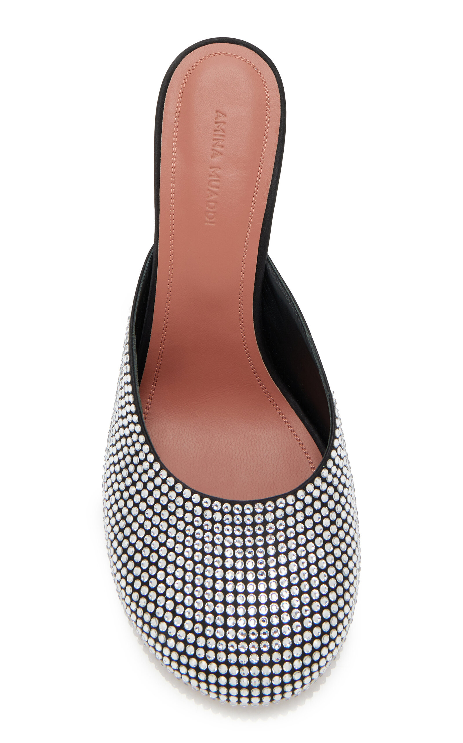 Iris Crystal-Satin Mules black - 4