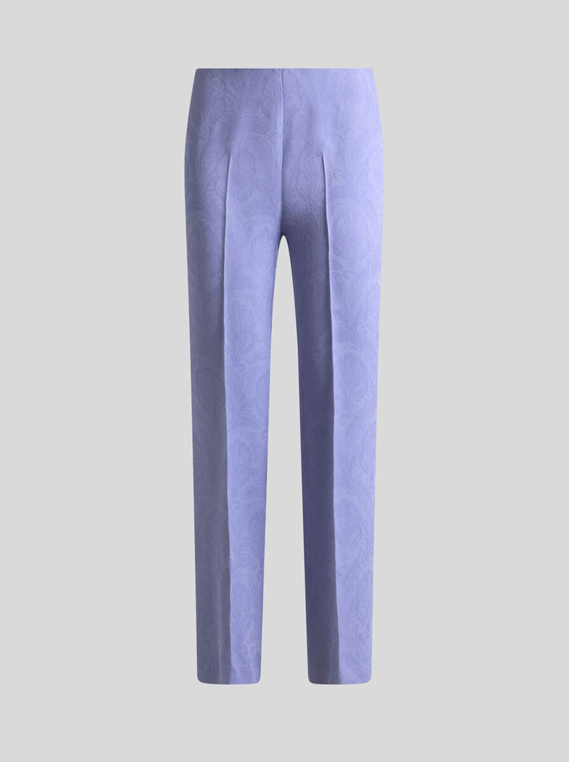 CADY JACQUARD TROUSERS 1