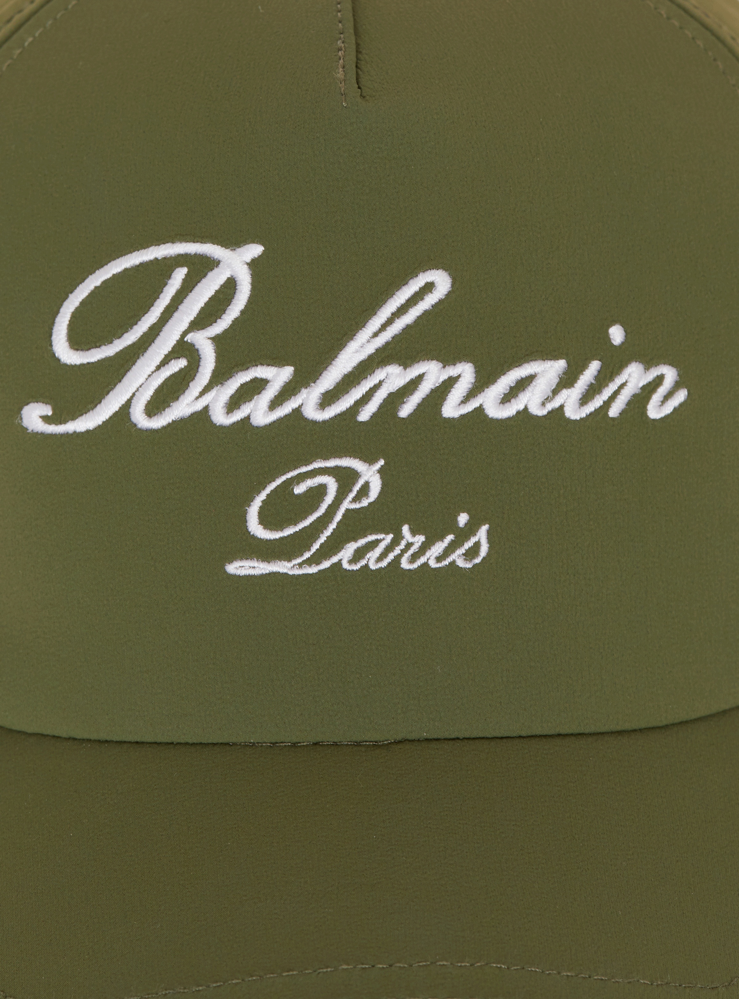 Embroidered Balmain Paris cap - 4
