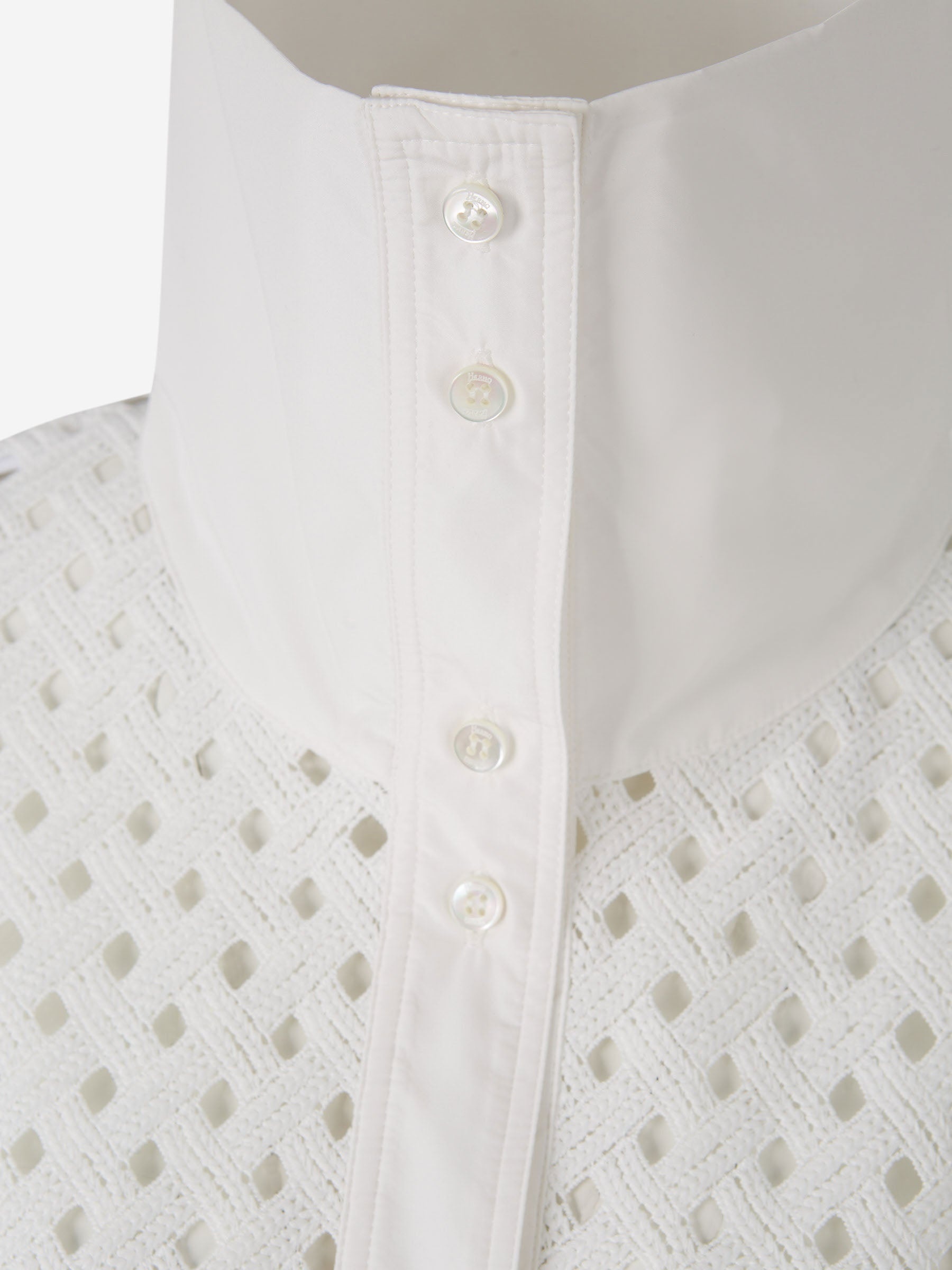 STRAIGHT OPENWORK JACKET - 4