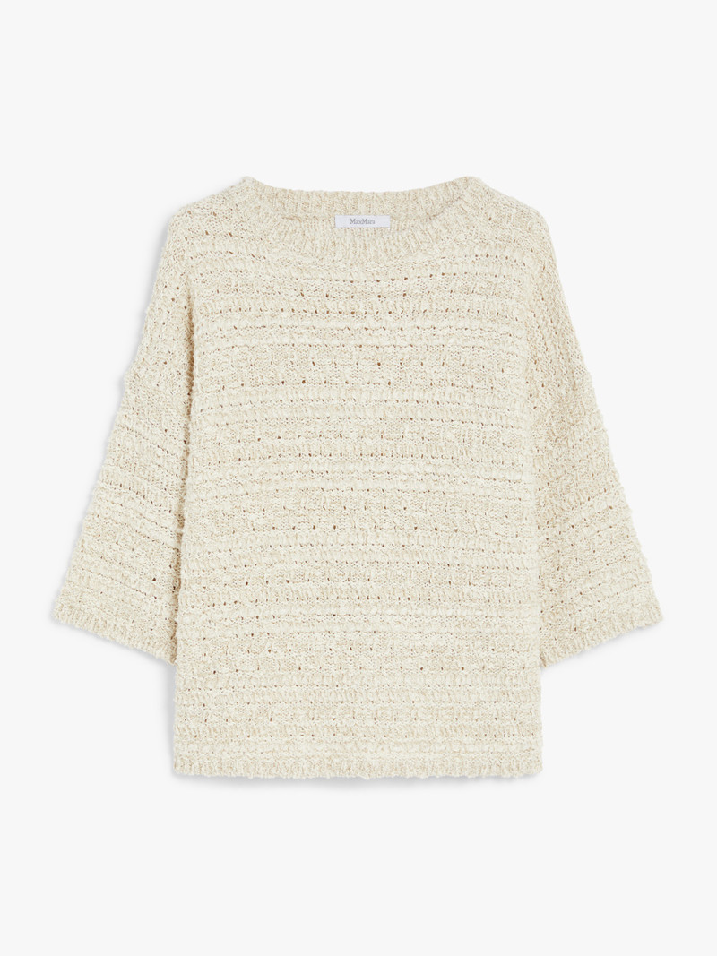 ARDA Patterned cotton-blend jumper - 1