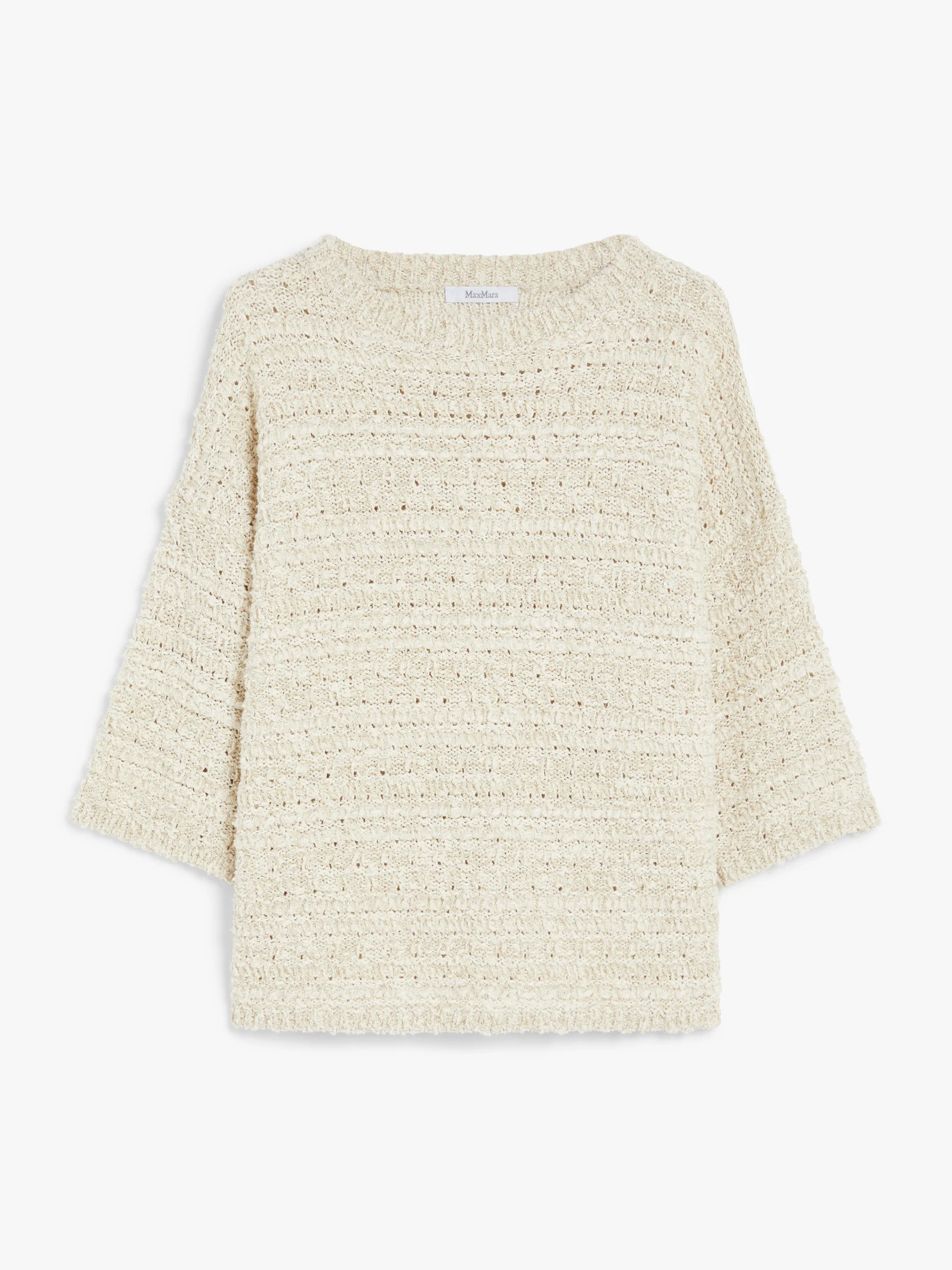 ARDA Patterned cotton-blend jumper - 1