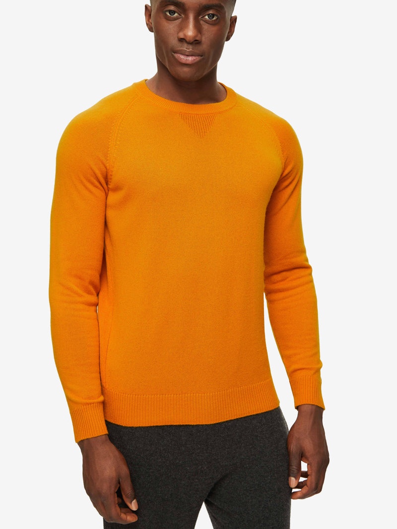 Men's Sweater Finley Cashmere Orange - 5