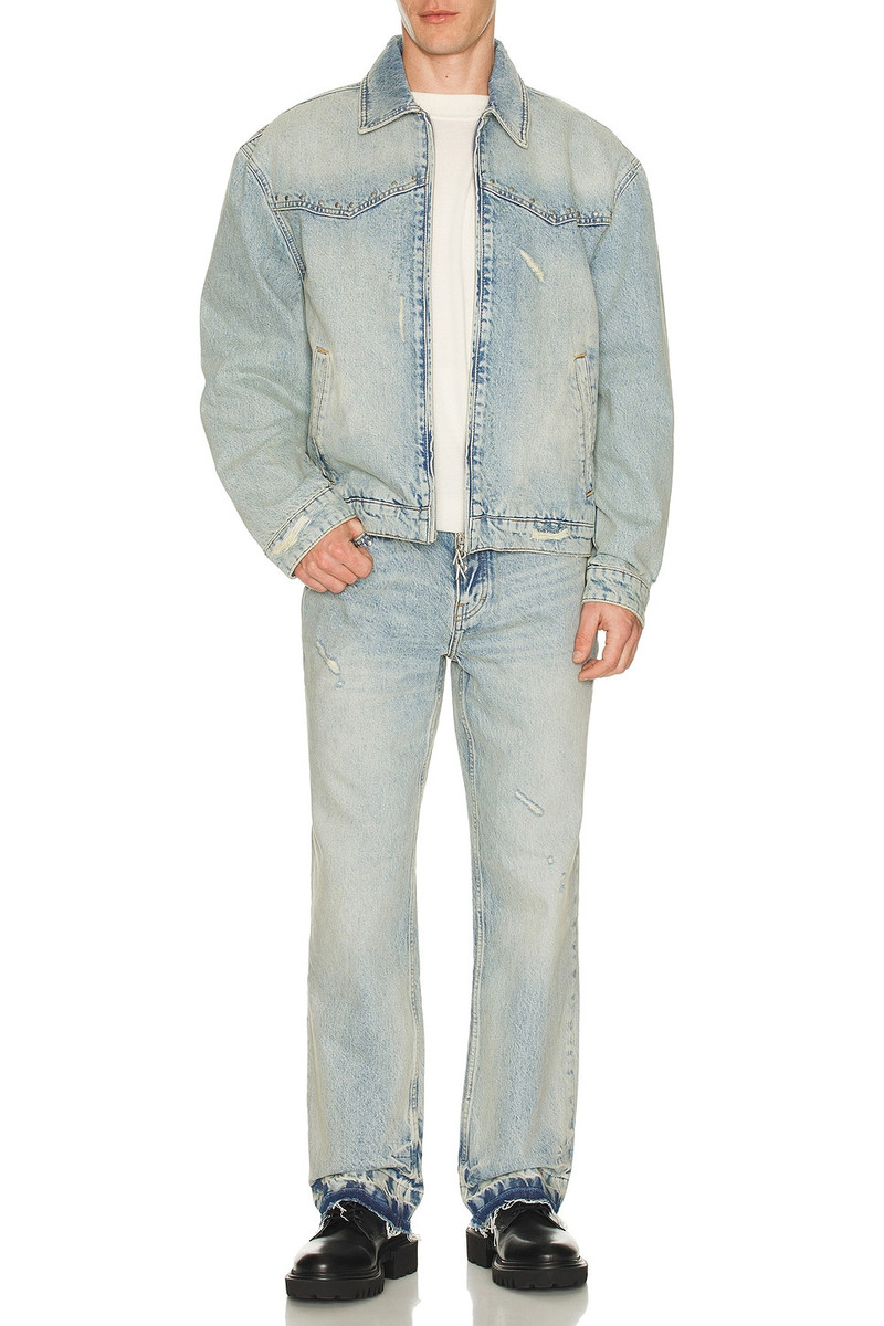 REPRESENT x Guns N' Roses Denim Jacket outlook