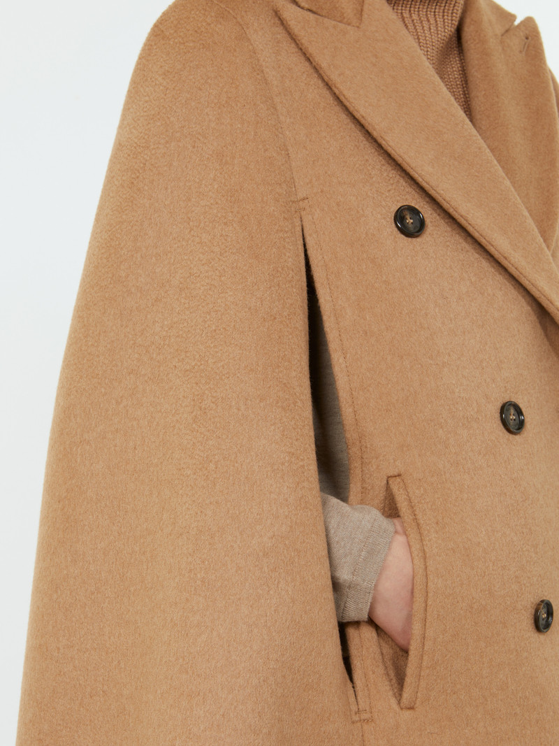 PORDOI Camel drap cape 5
