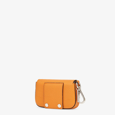 FENDI Orange leather charm outlook