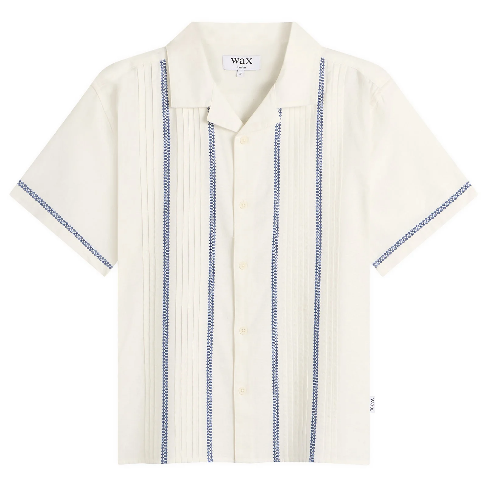 Wax London Didcot Pintuck Vacation Shirt - 1