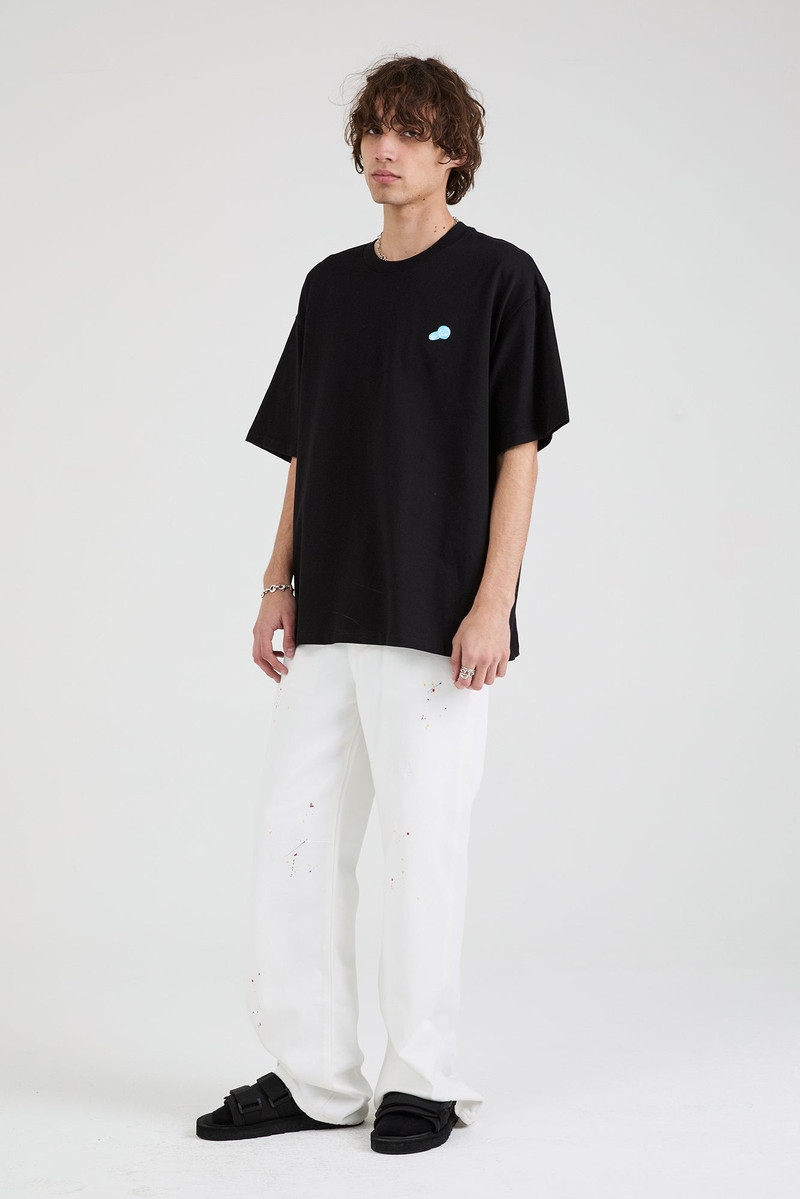 COLIN OVERSIZED SHORT SLEEVE TEE | BLACK CONTRABAND 4