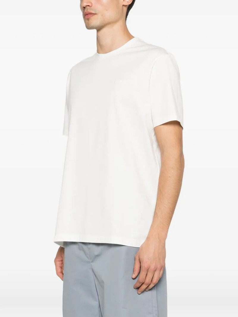 Paul & Shark COTTON T-SHIRT WITH TONE-ON-TONE LOGO EMBROIDERY outlook