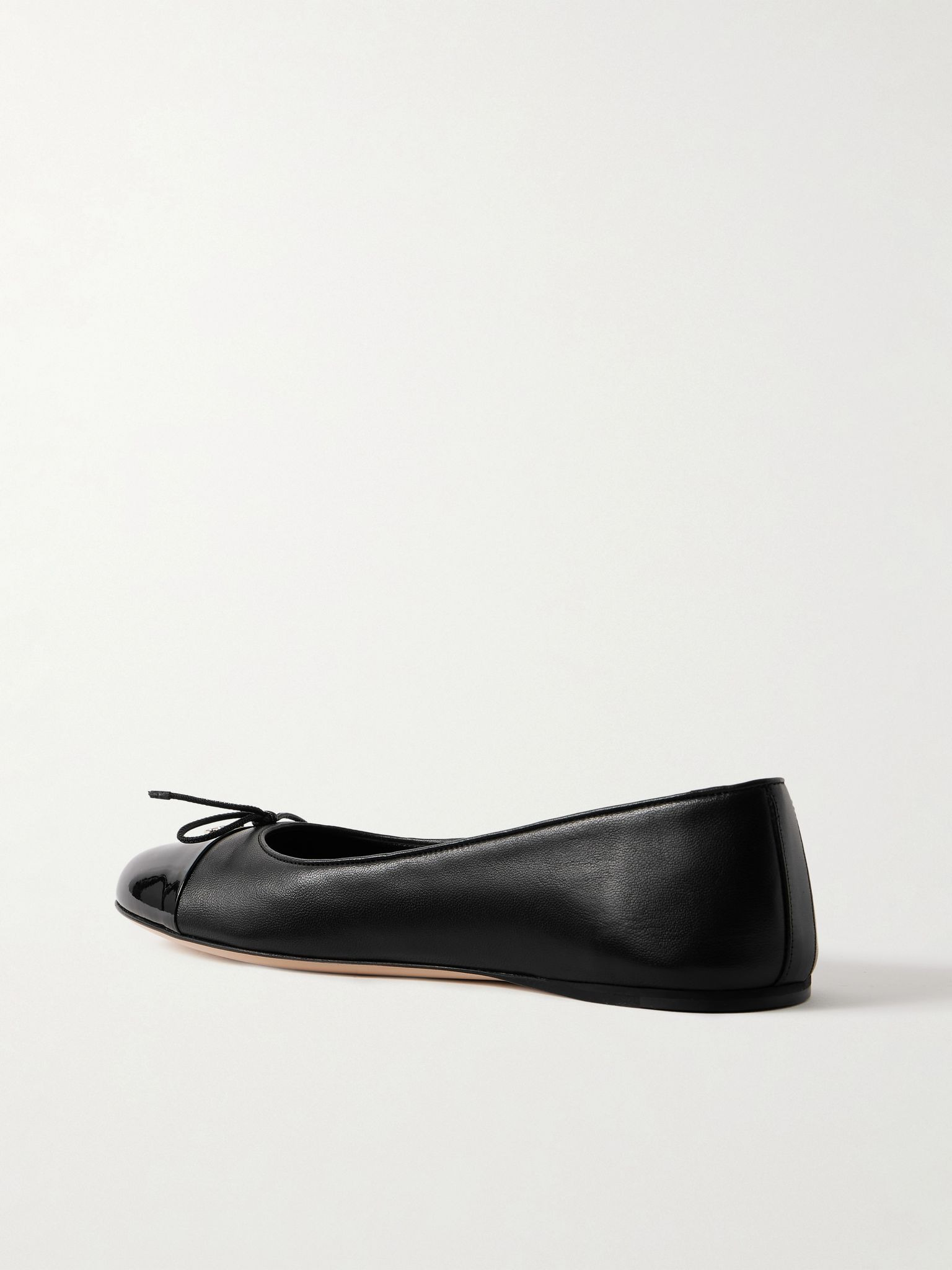 New Marmont GG leather ballet flats Black - 3