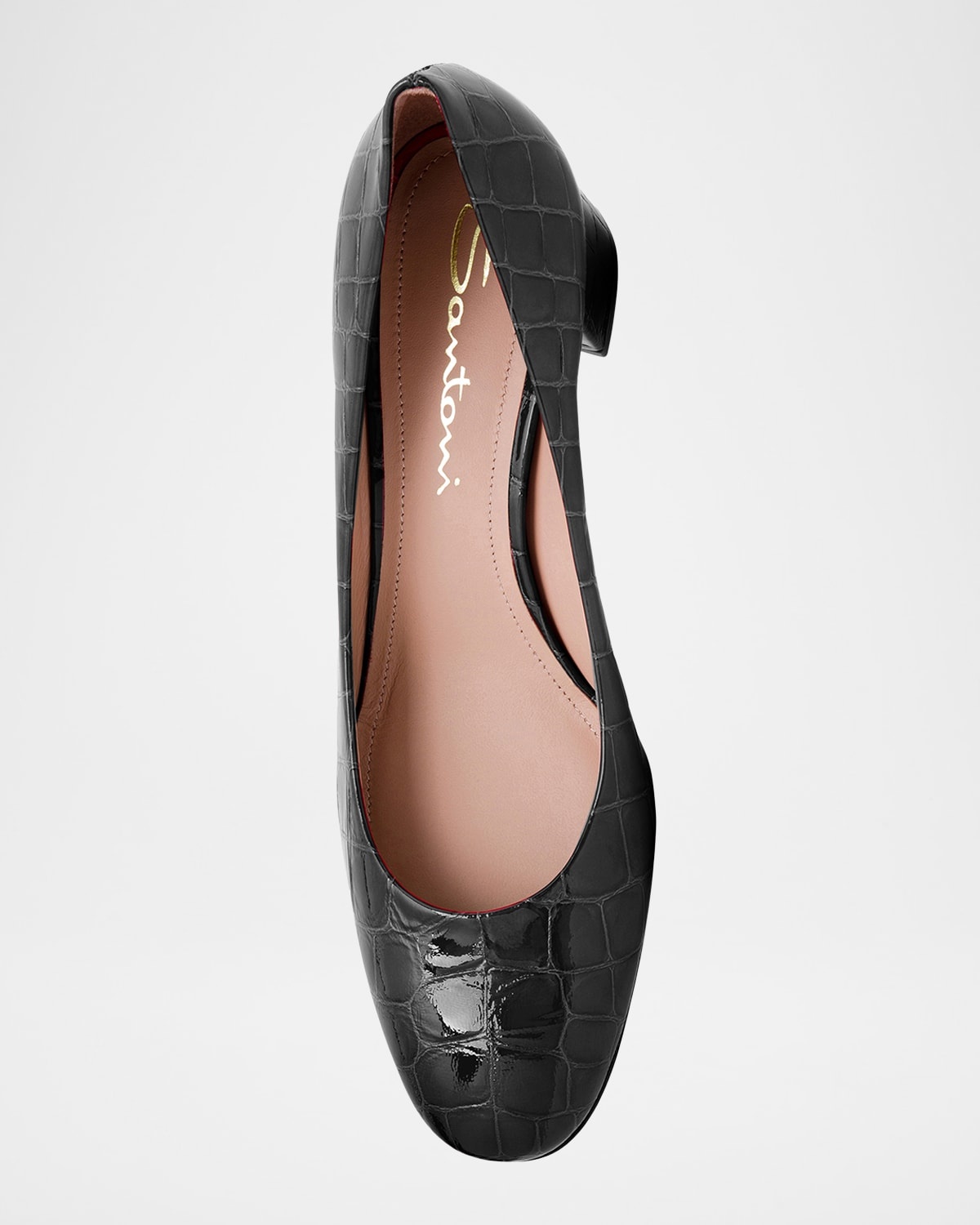 Fight Croc Leather Pumps - 6