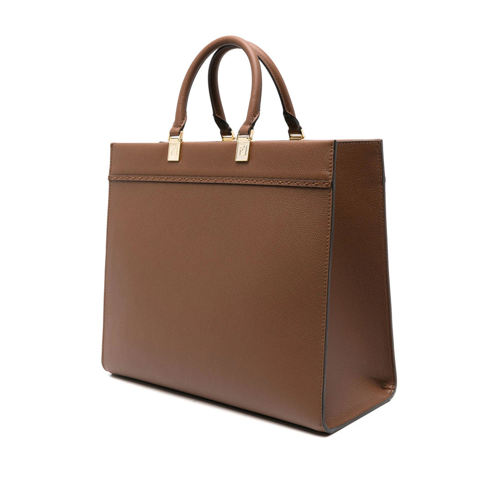 Fendi Brown Tote Bags Women - 2