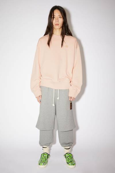 Acne Studios Crew neck sweatshirt - Powder pink outlook