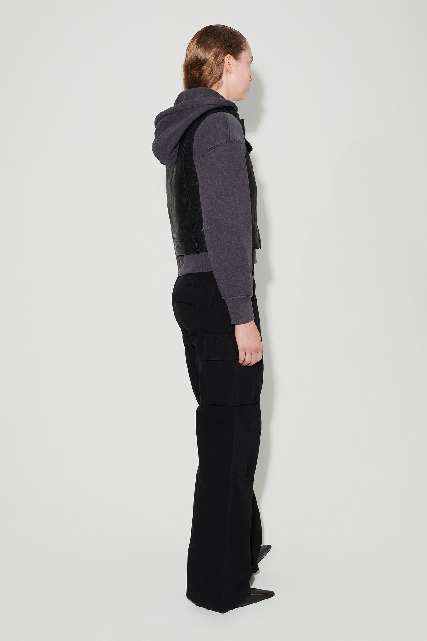Our Legacy Doll Vest Xtreme Black | REVERSIBLE
