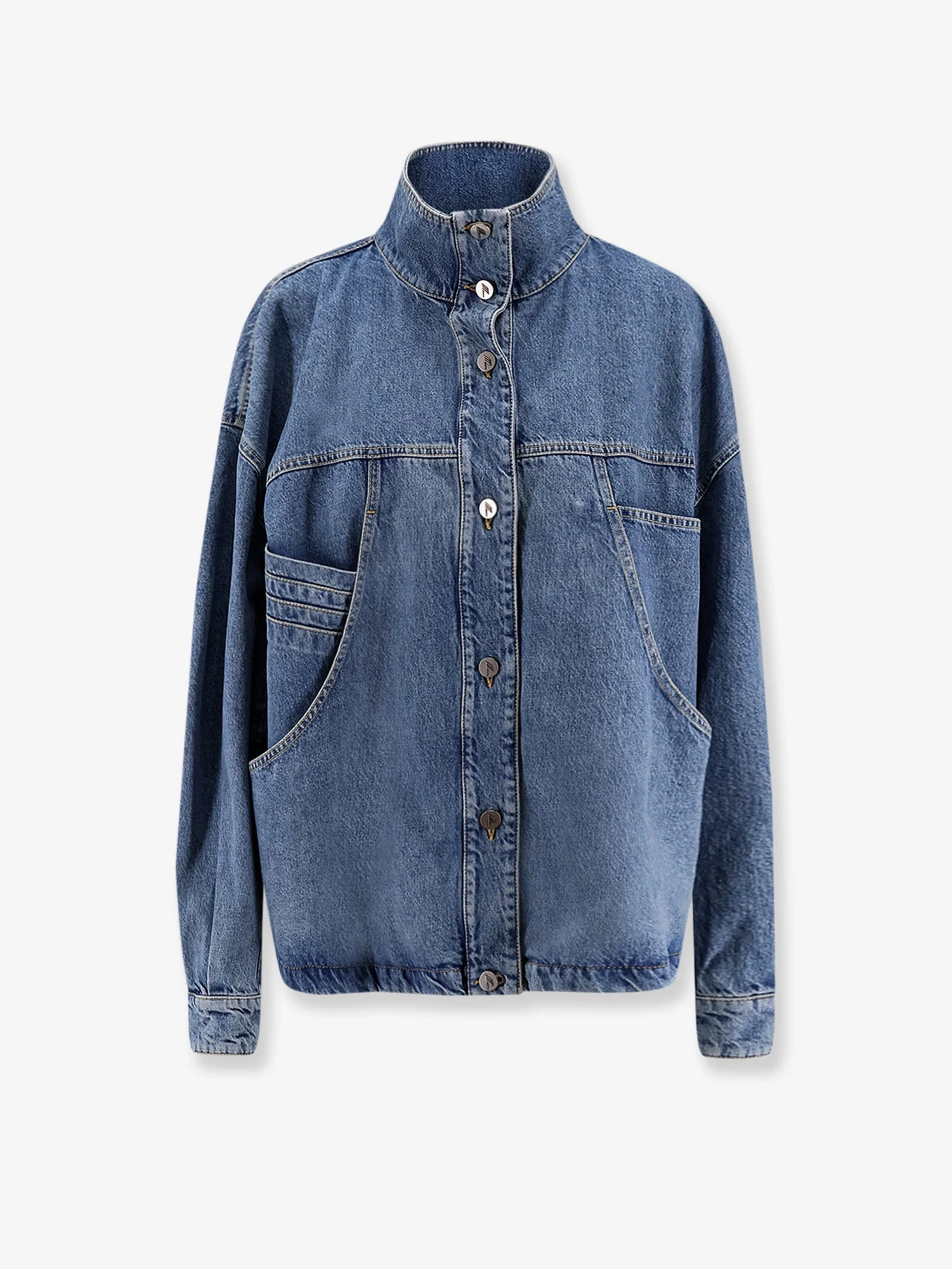 The Attico Oversize Denim Jacket - 1