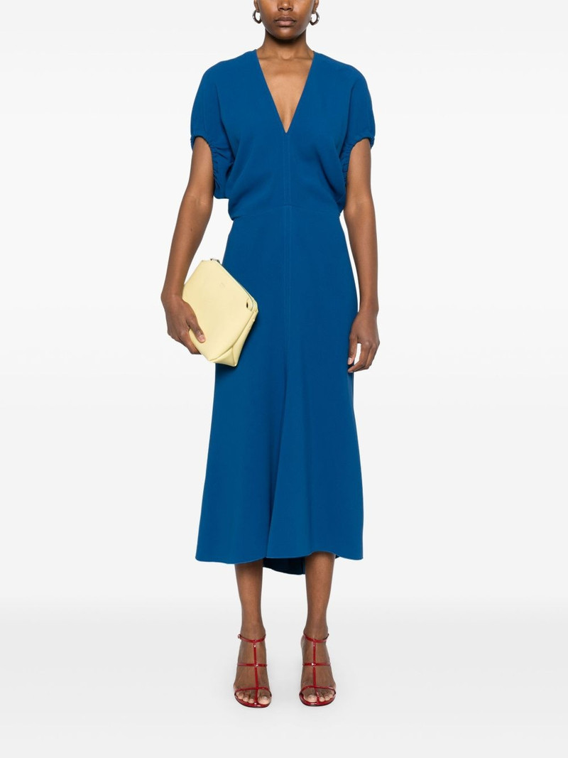 Victoria Beckham cady midi dress outlook