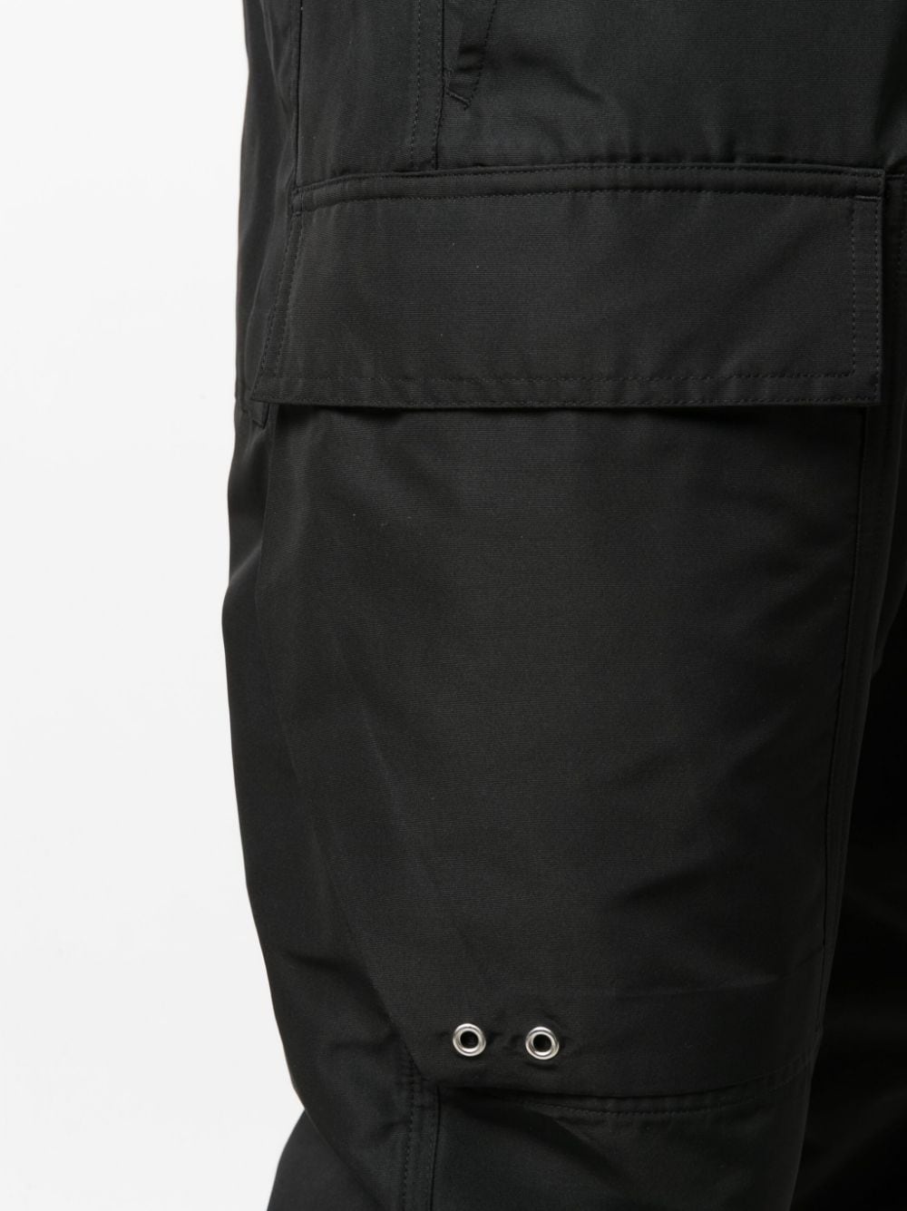 patch-pocket drop-crotch trousers - 5