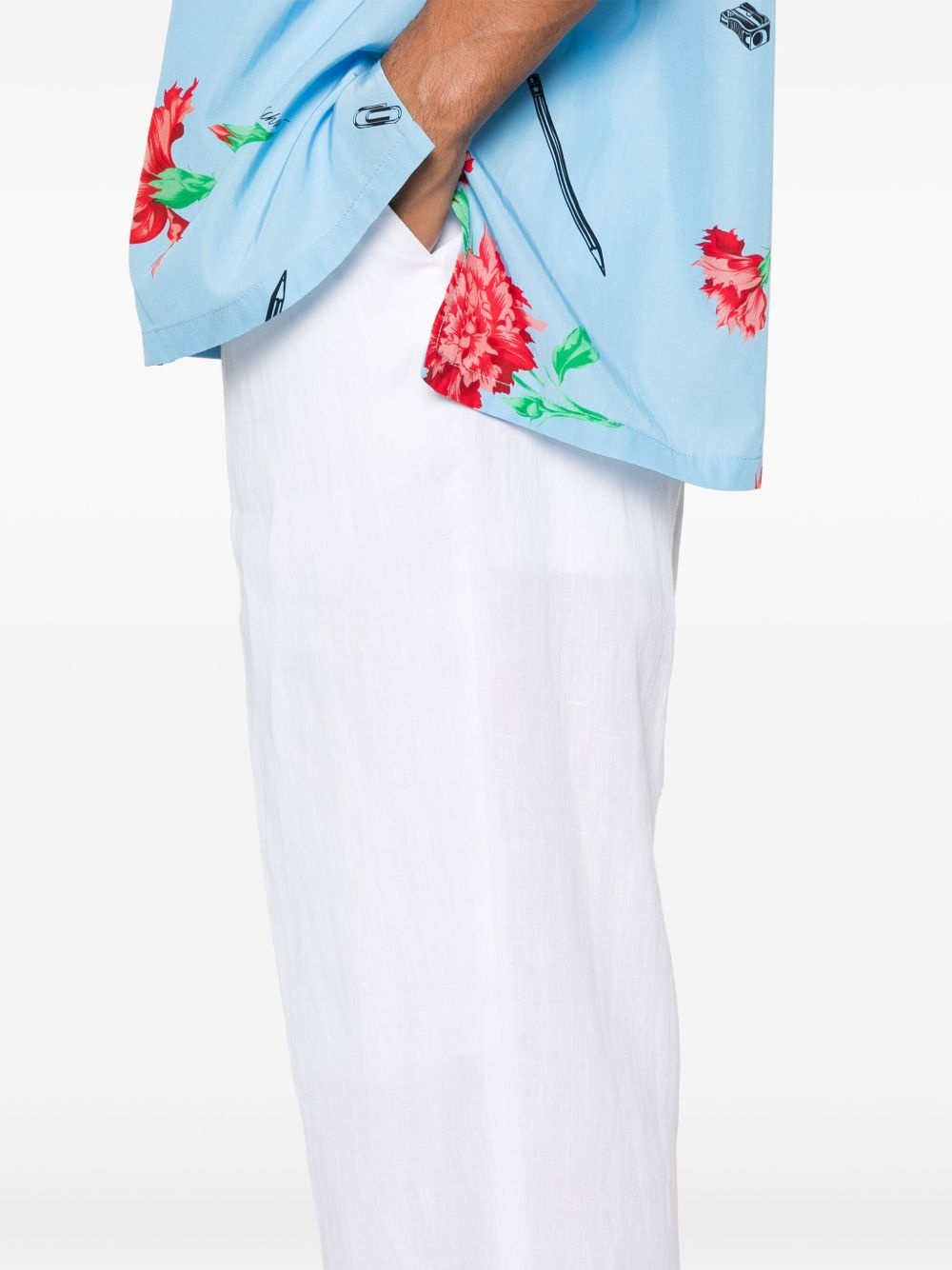 linen trousers - 5