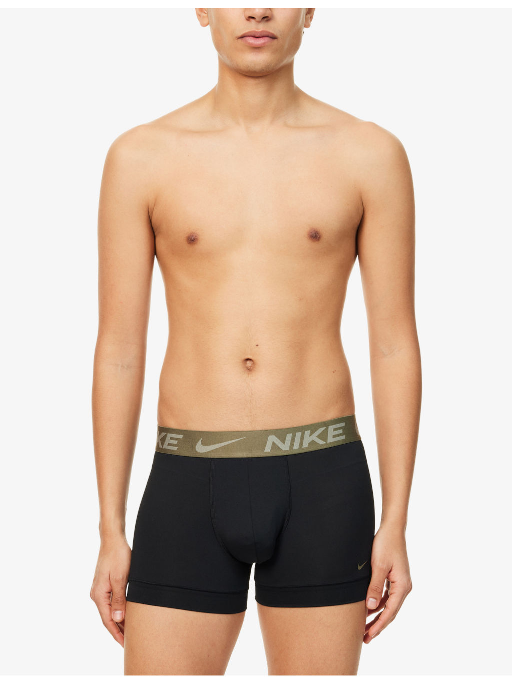 Essentials Micro DRI-FIT Pack-Of-Three Stretch-Woven Trunks - 2