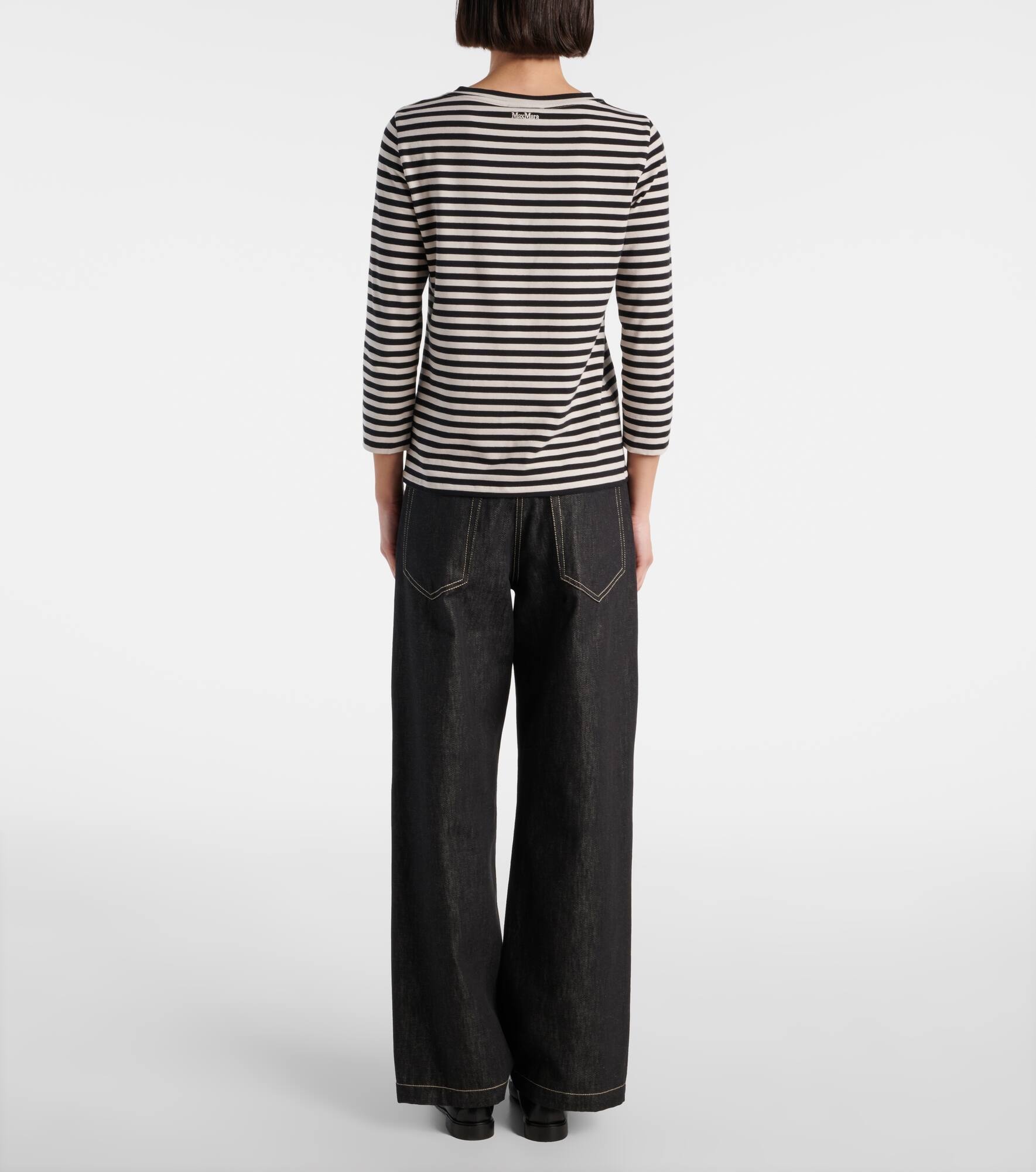 Durata striped cotton-blend T-shirt - 3