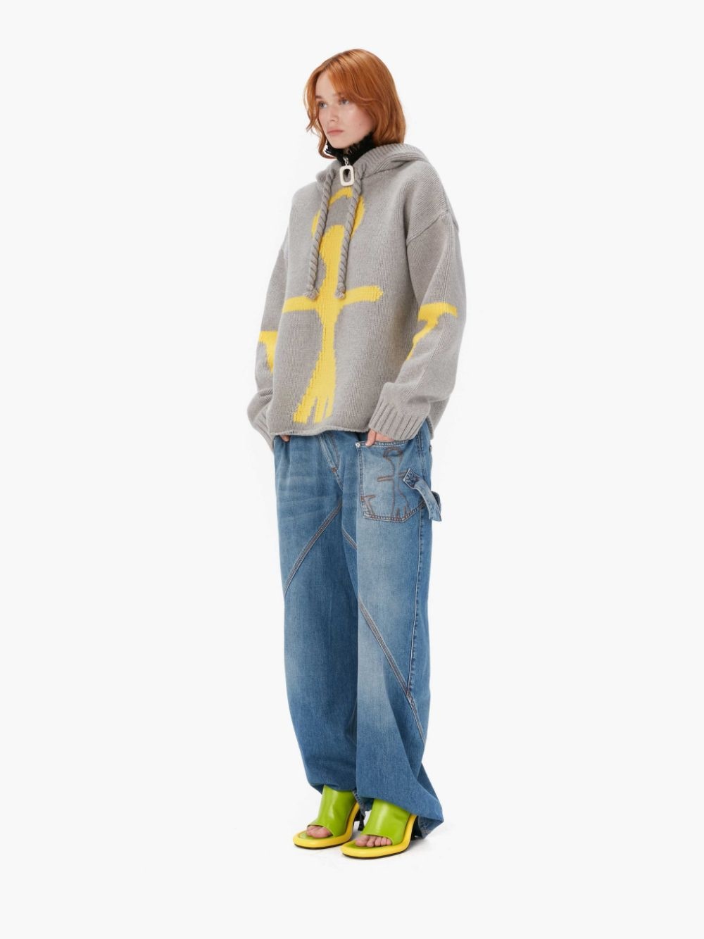 JWA ANCHOR LOGO HOODIE - 5