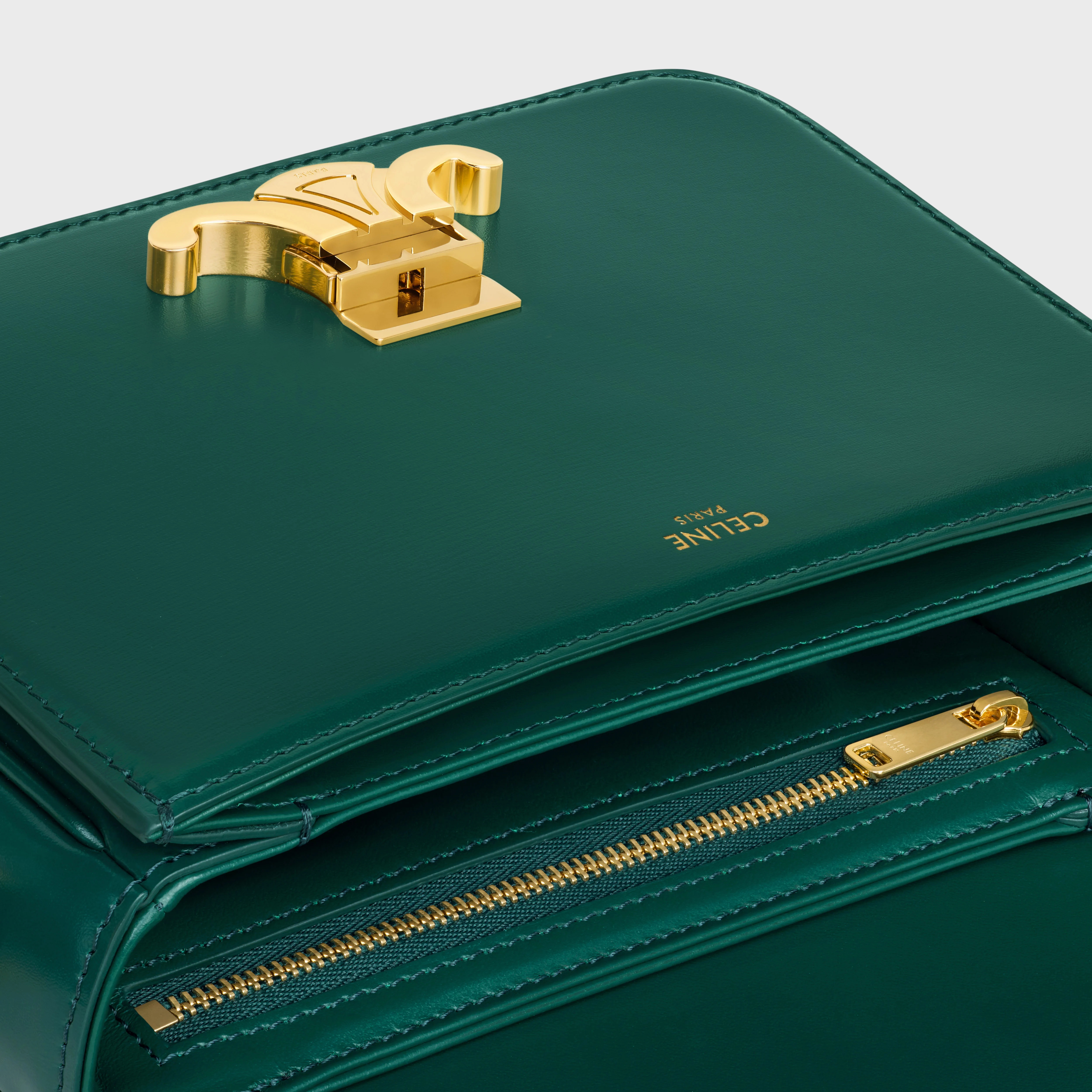 Teen Triomphe Bag in shiny calfskin - 4