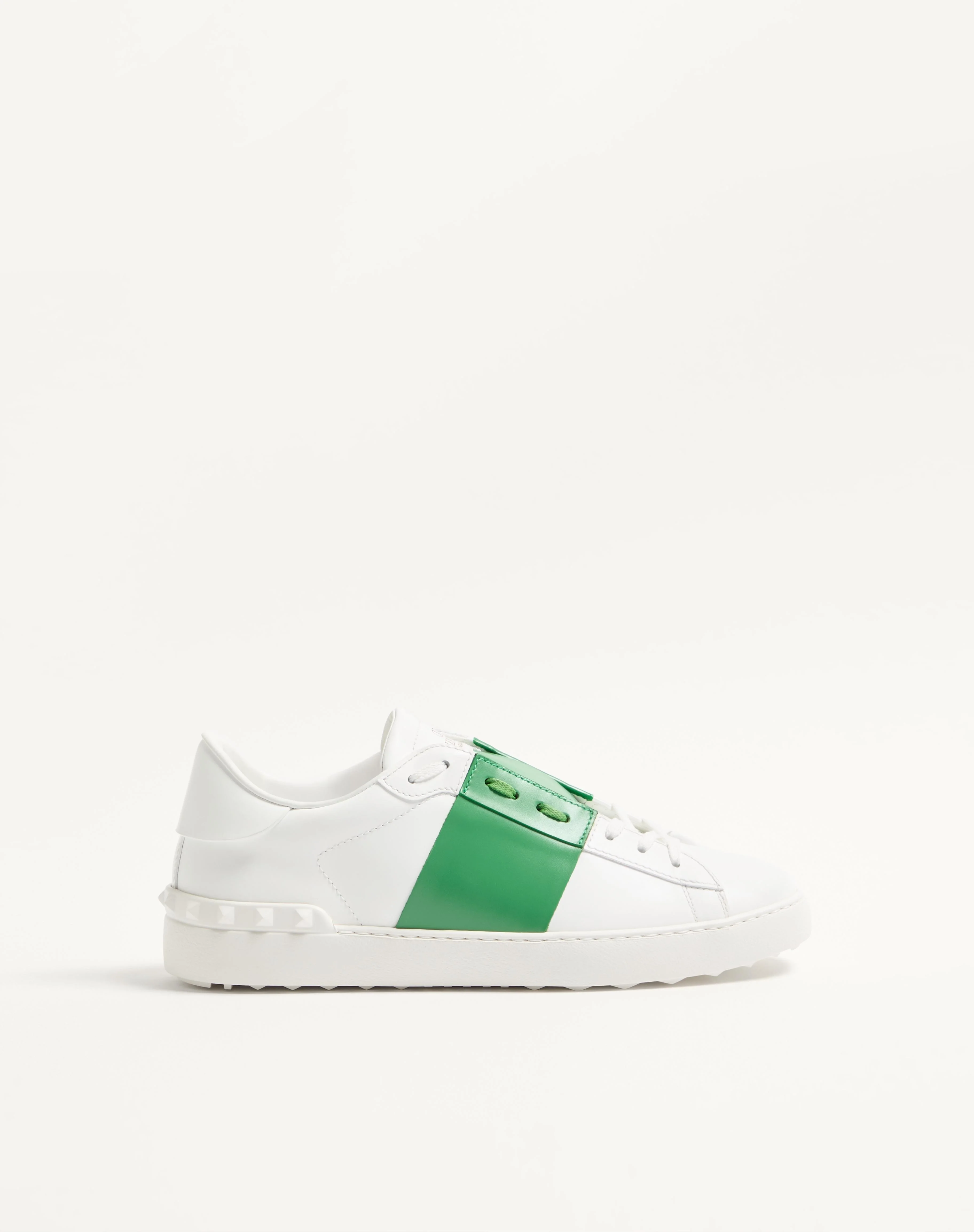 CALFSKIN OPEN SNEAKER - 1