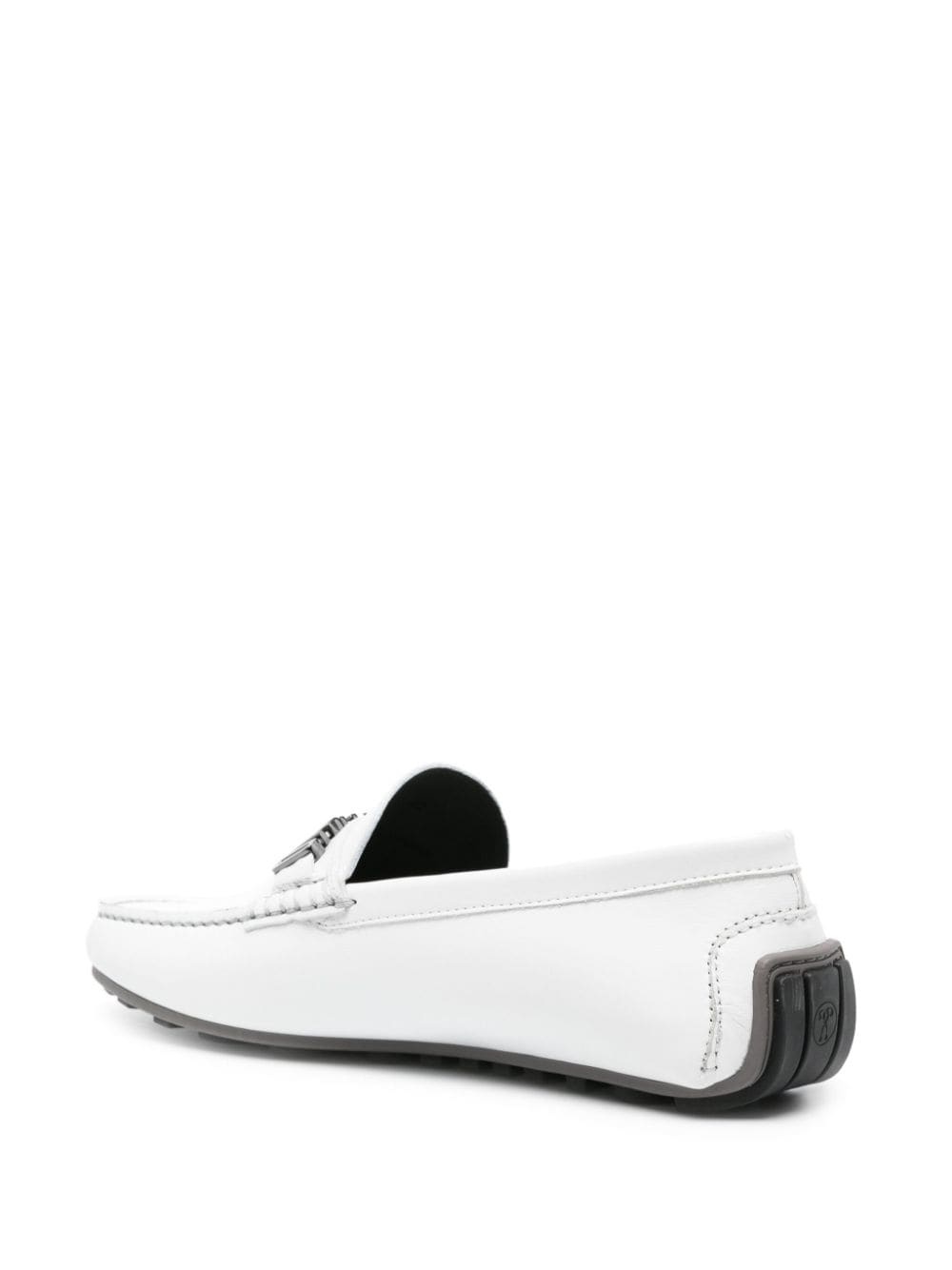 logo-embellished loafers - 3
