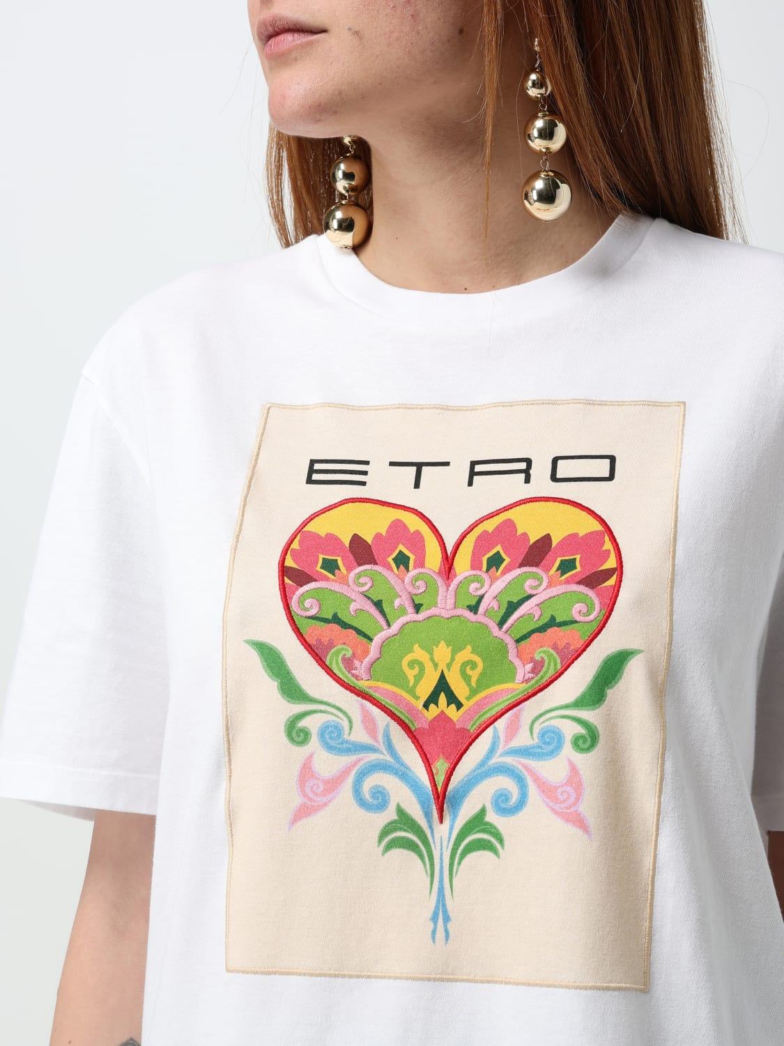 T-shirt woman Etro - 5