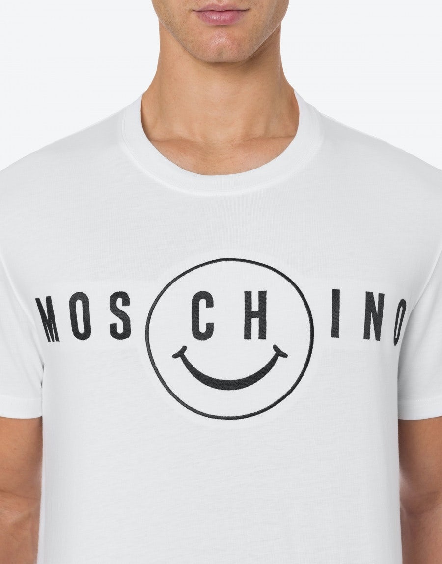 MOSCHINO SMILEY® ORGANIC COTTON T-SHIRT - 4