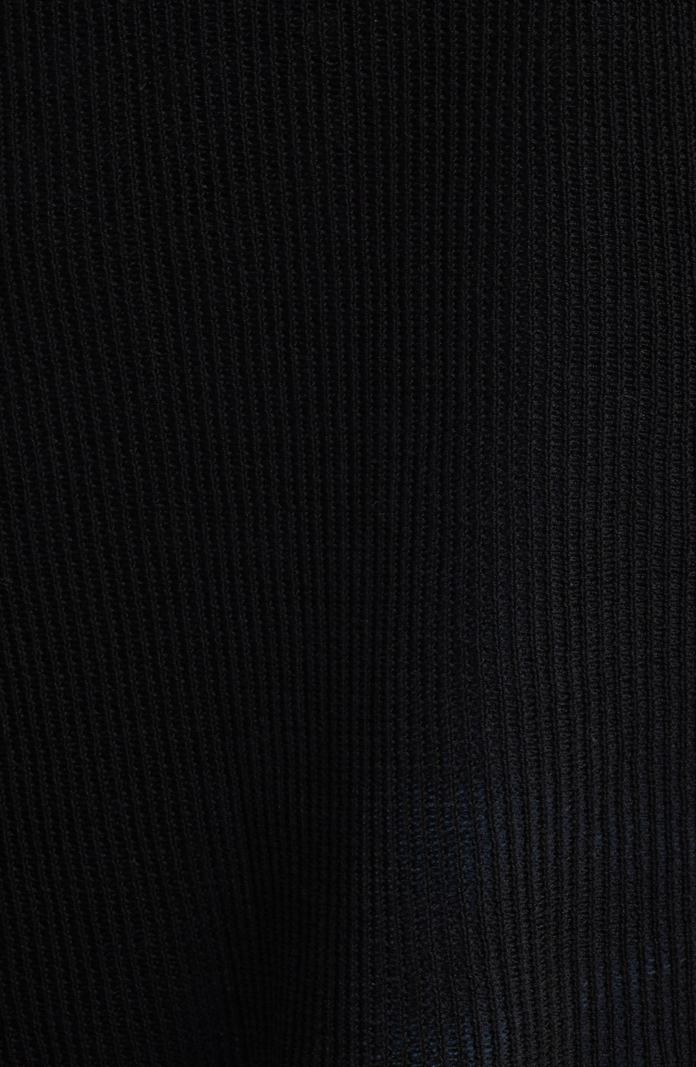 FRAME The Varsity Tipped Cardigan in Black Multi at Nordstrom - 6