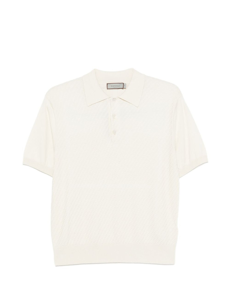 textured polo shirt 1