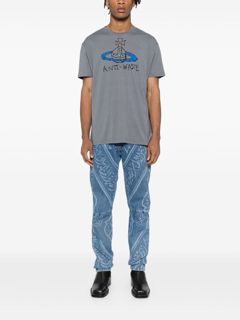 Vivienne Westwood logo-print cotton T-shirt outlook