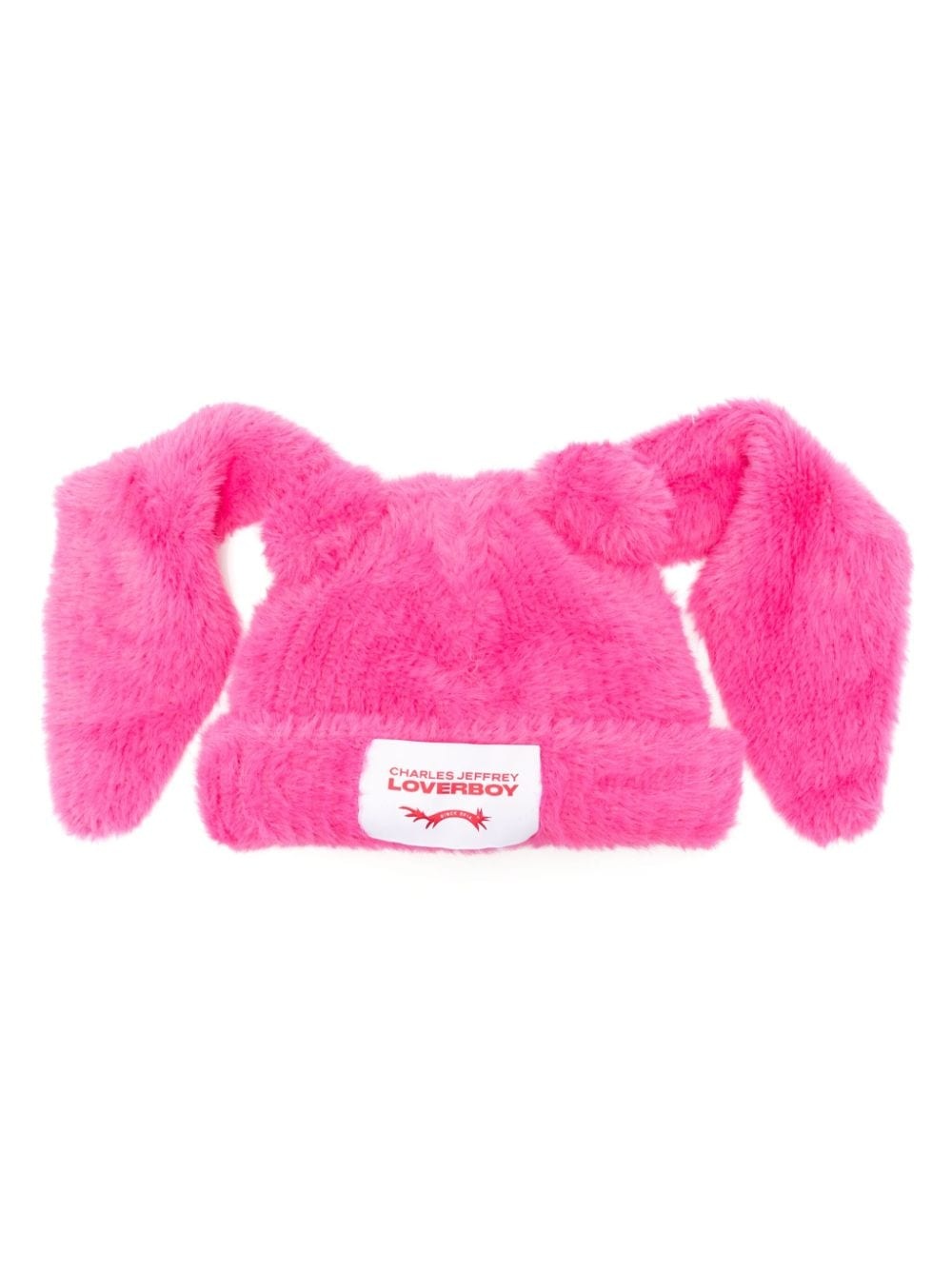 Fluffy Chunky Rabbit beanie - 1