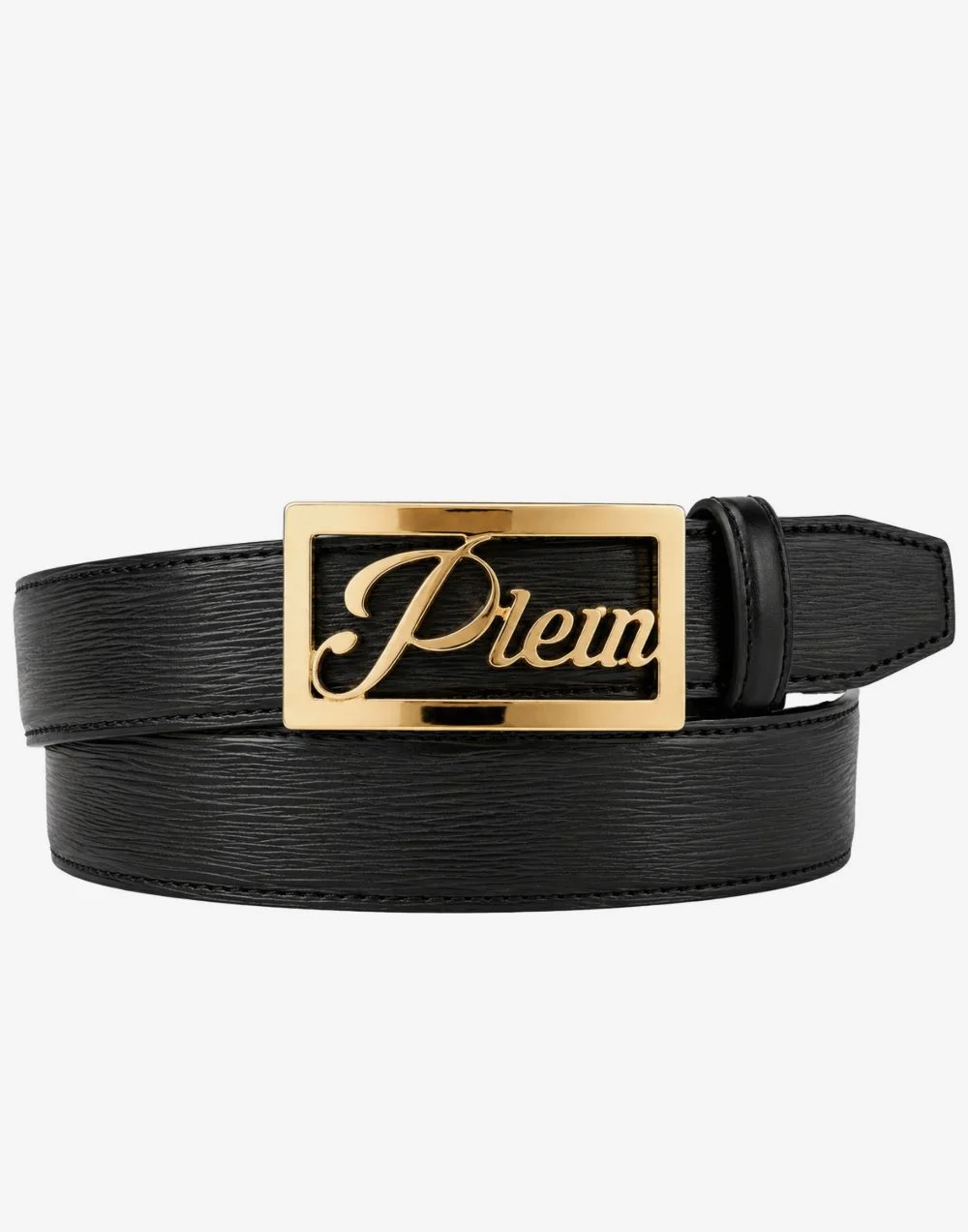 saffiano-leather belt - 1